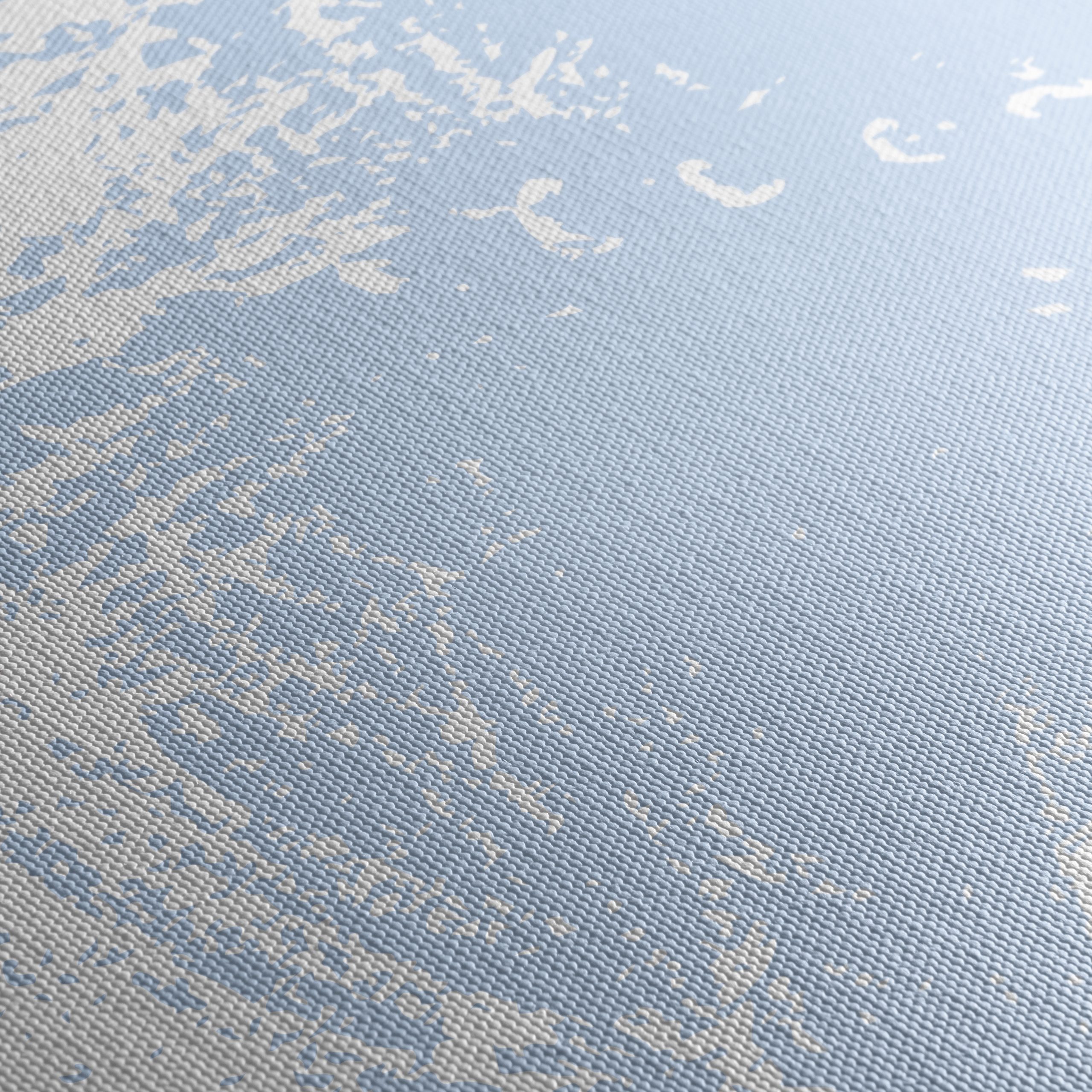 Elegant Seashell Silhouette on Soft Blue - Image 5