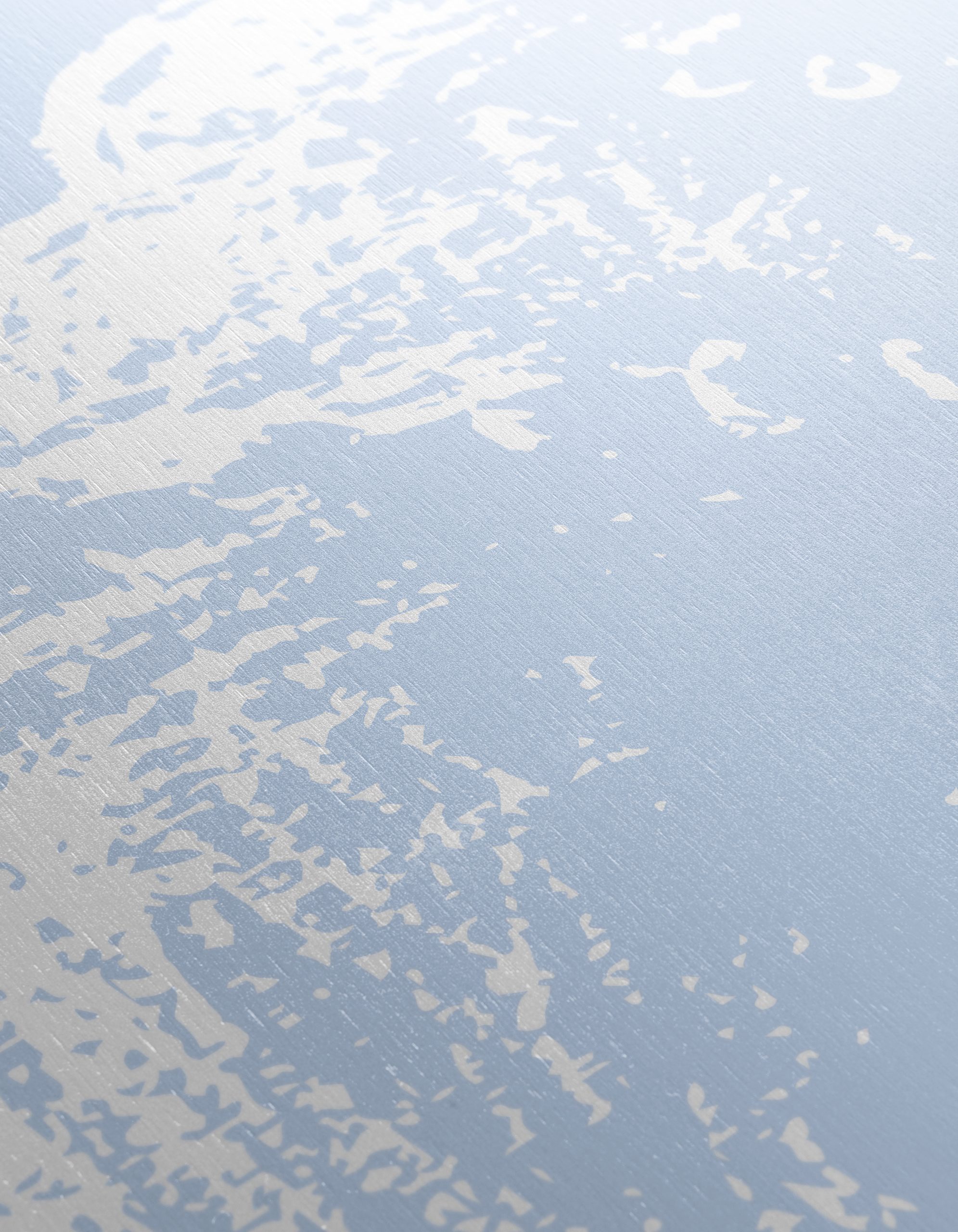 Elegant Seashell Silhouette on Soft Blue - Image 12