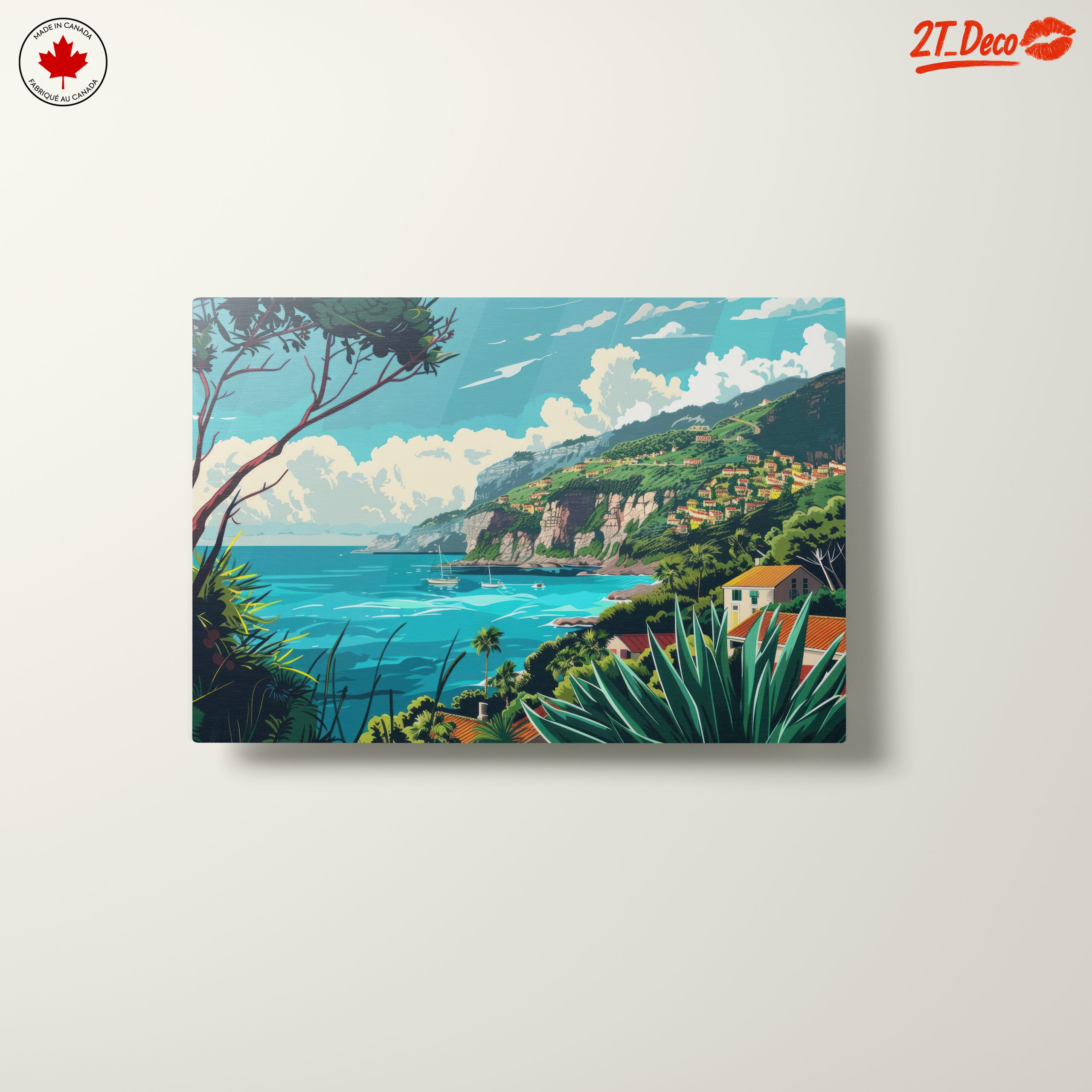 Coastal Adventure Landscape with Vibrant Colors - Image 10