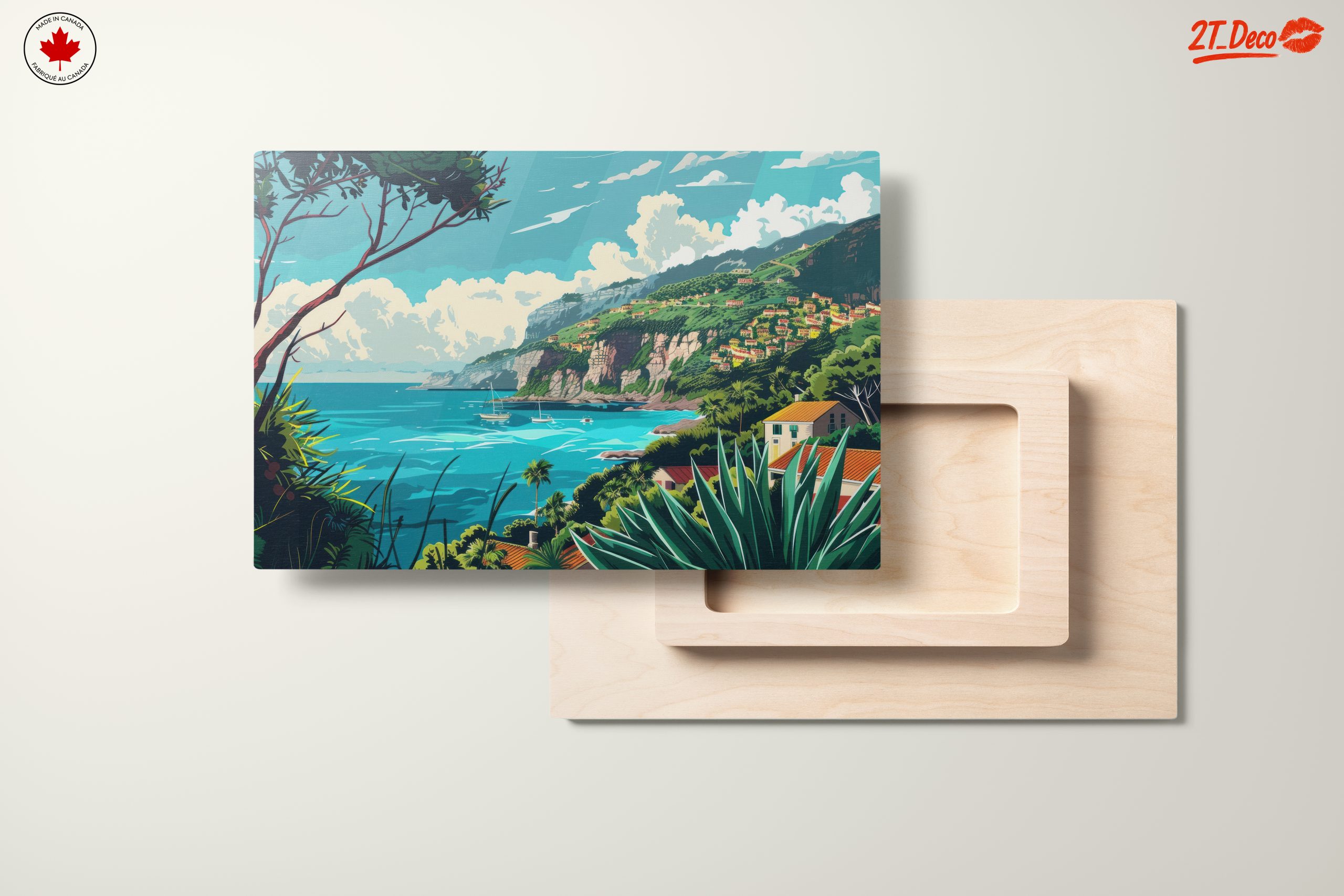 Coastal Adventure Landscape with Vibrant Colors - Image 11