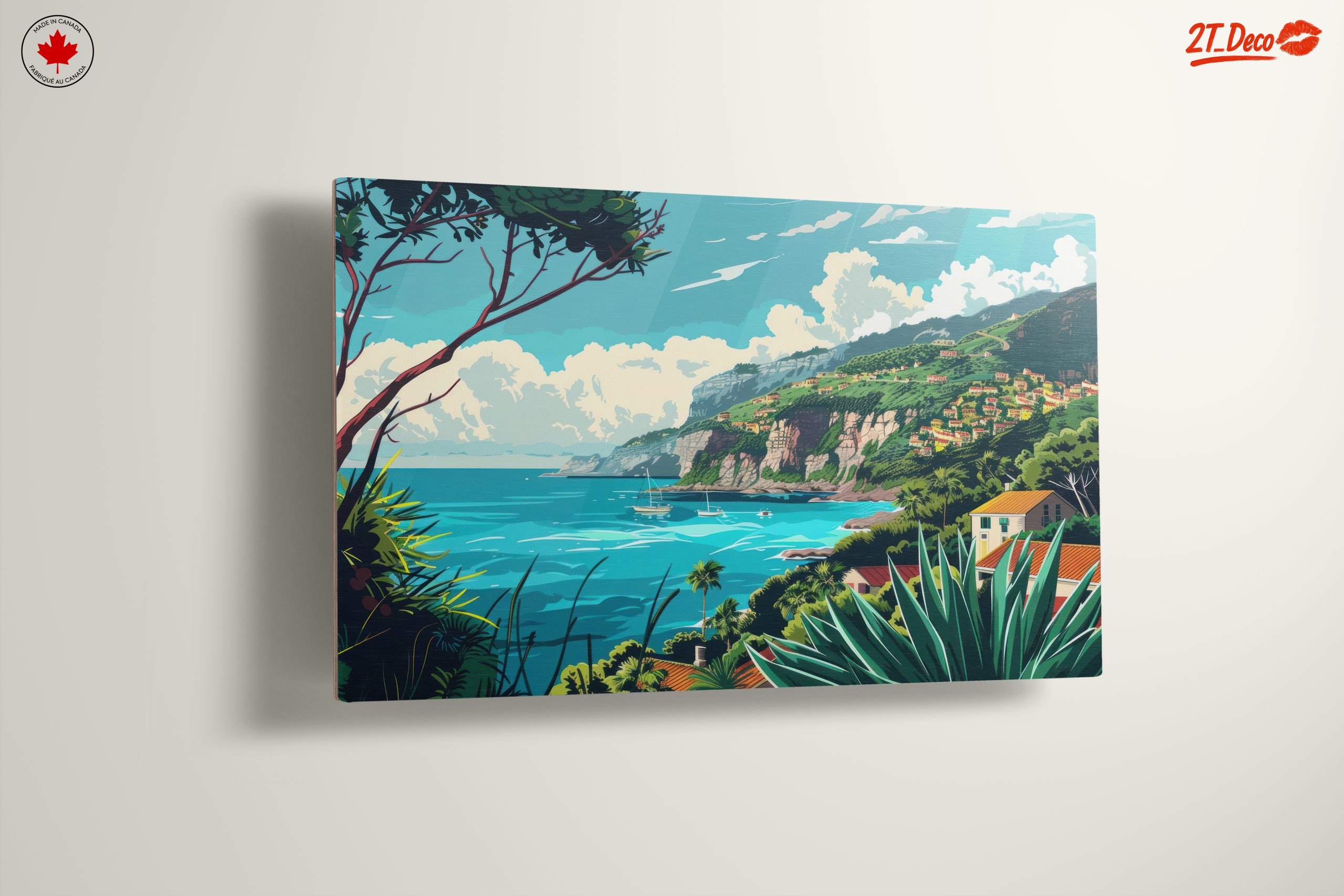 Coastal Adventure Landscape with Vibrant Colors - Image 13