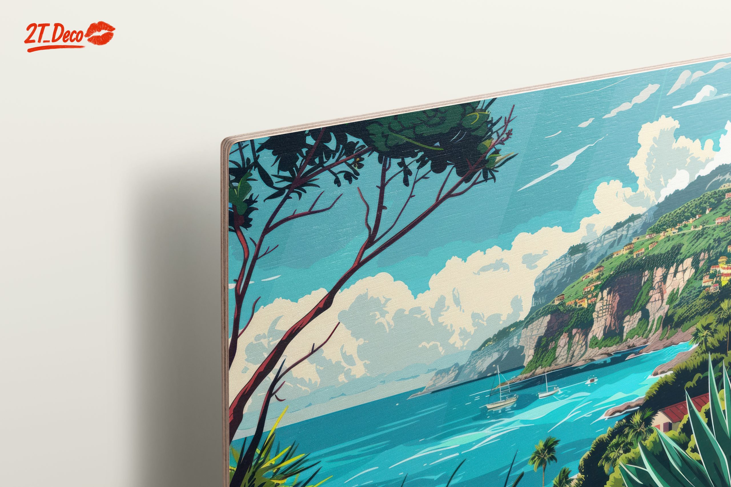Coastal Adventure Landscape with Vibrant Colors - Image 15