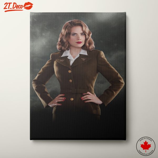 Strong Female Character in Military Attire
