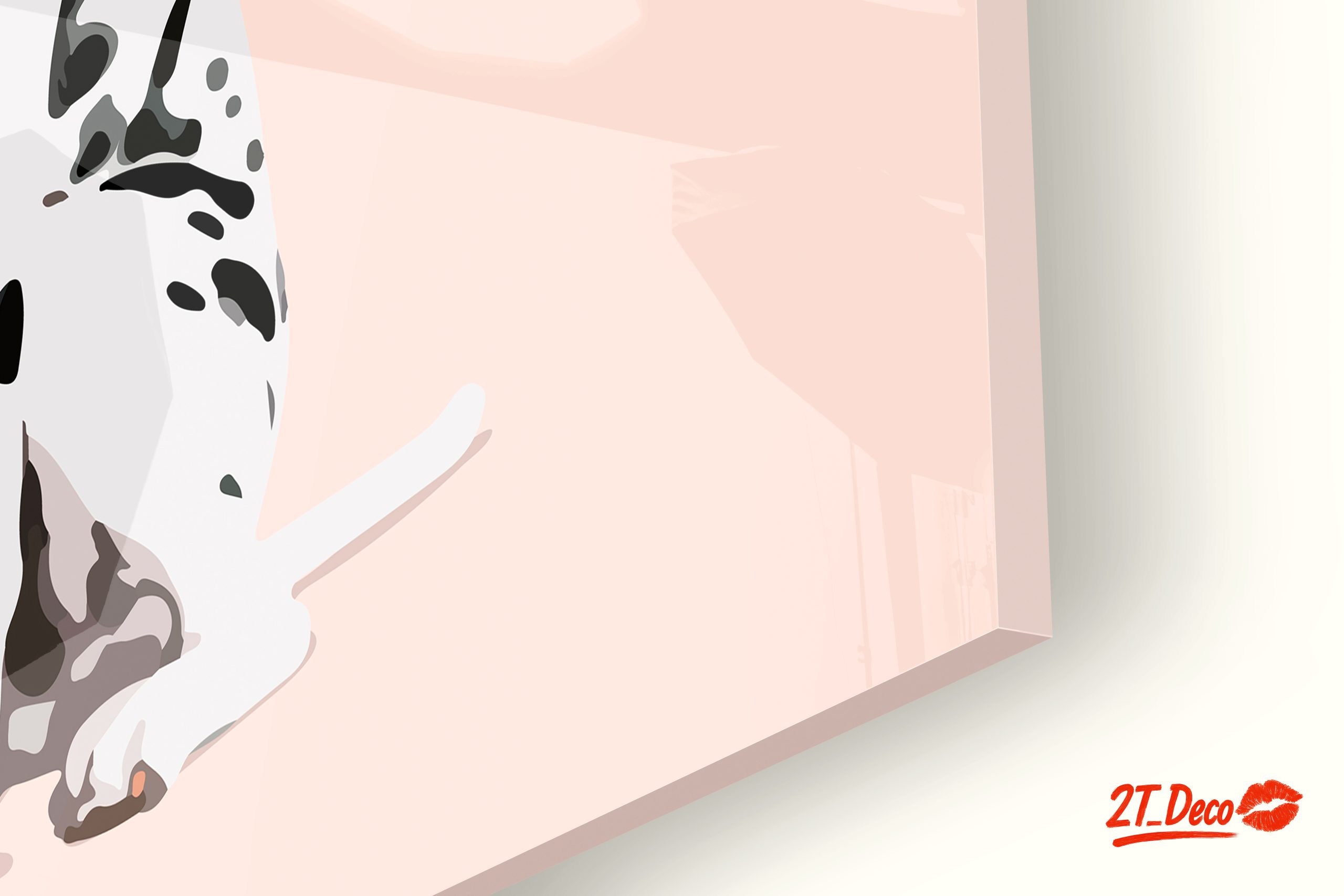Dalmatian Dog With Rose Illustration - Image 9