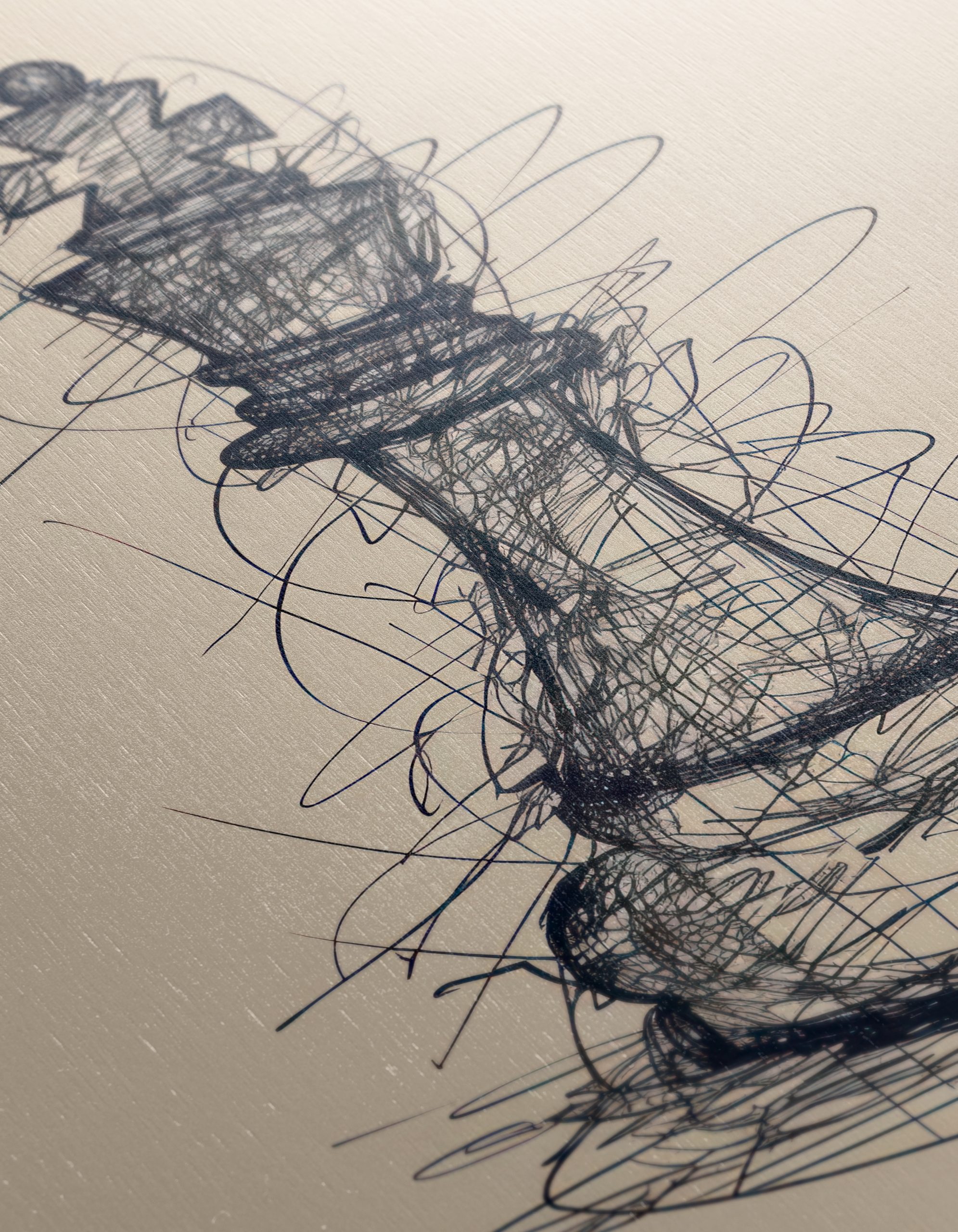 Stylish Sketch of a Chess King Piece - Image 12