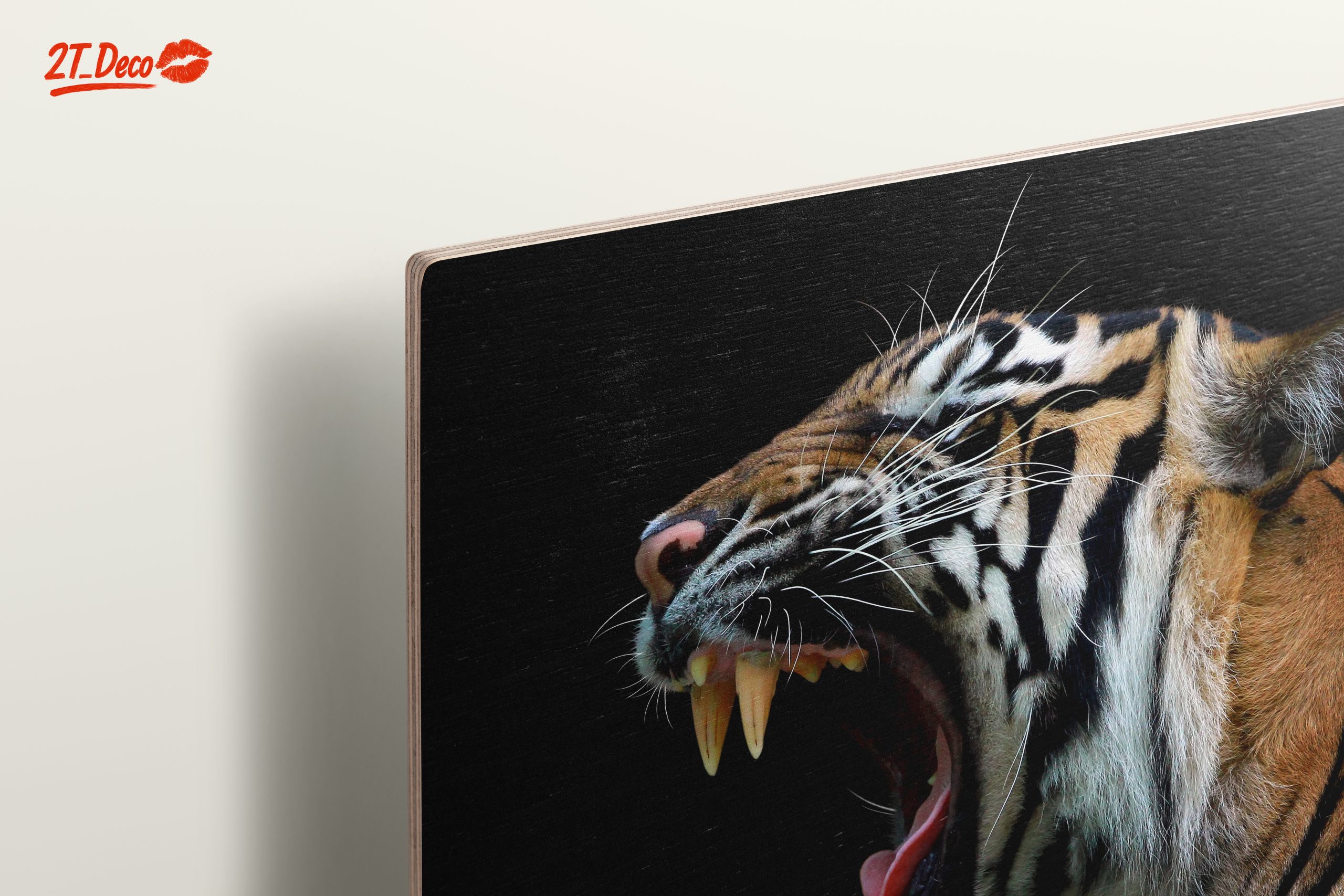 Majestic Tiger Roaring Wall Art - Image 15