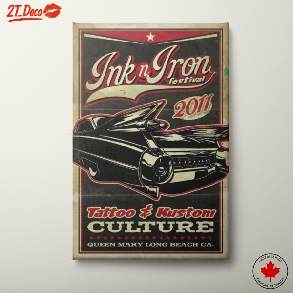 Ink n Iron Festival Classic Car Art