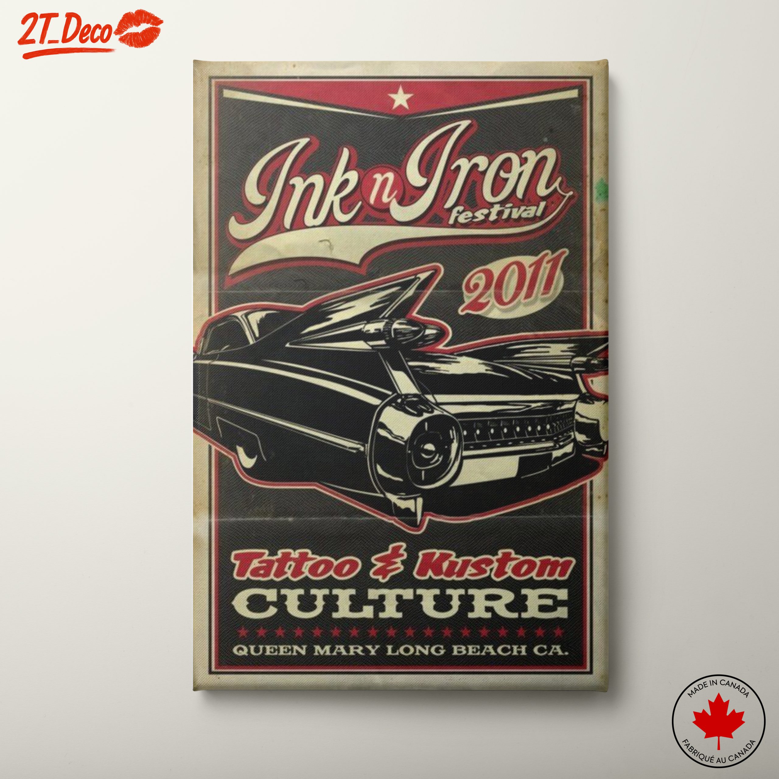 Ink n Iron Festival Classic Car Art