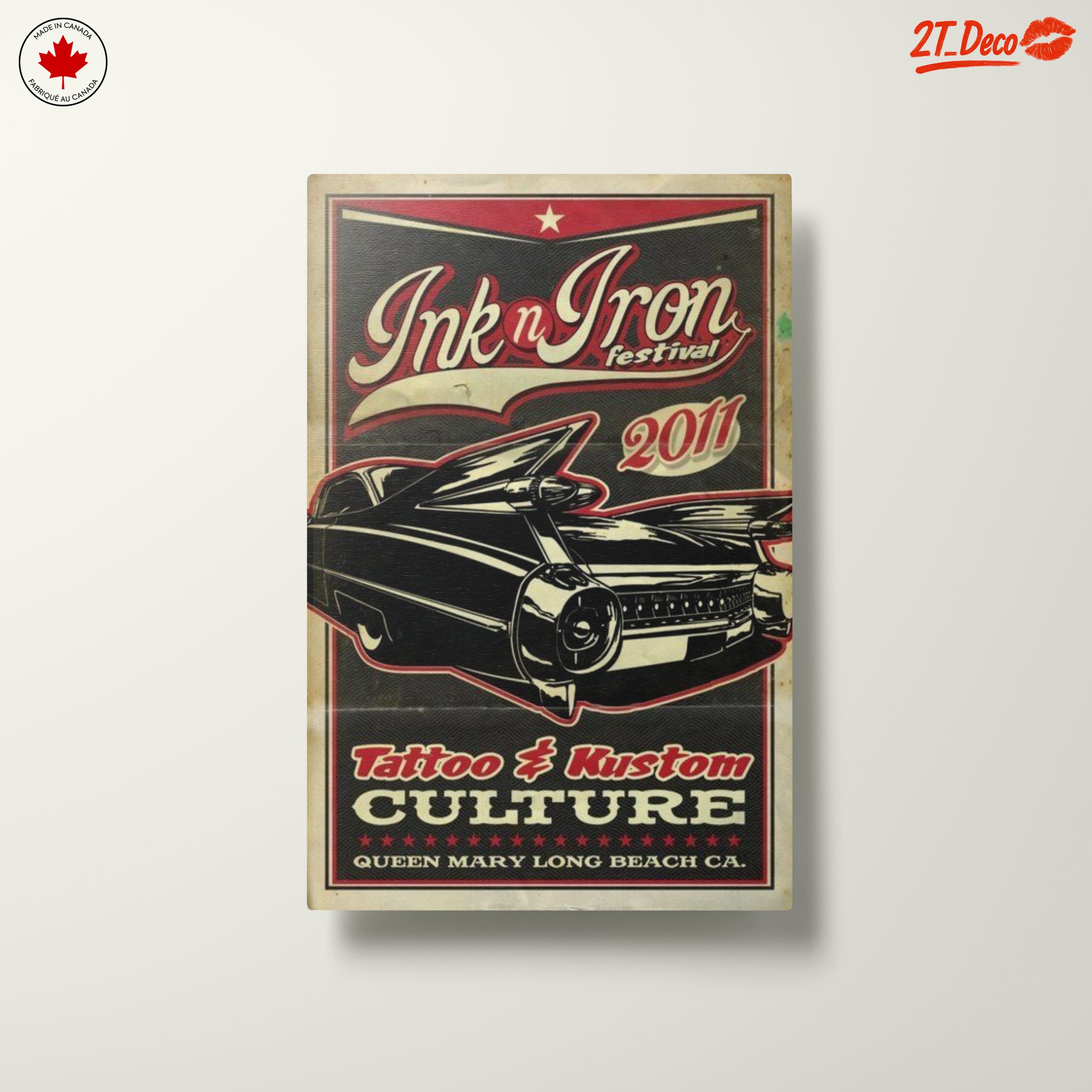 Ink n Iron Festival Classic Car Art - Image 10