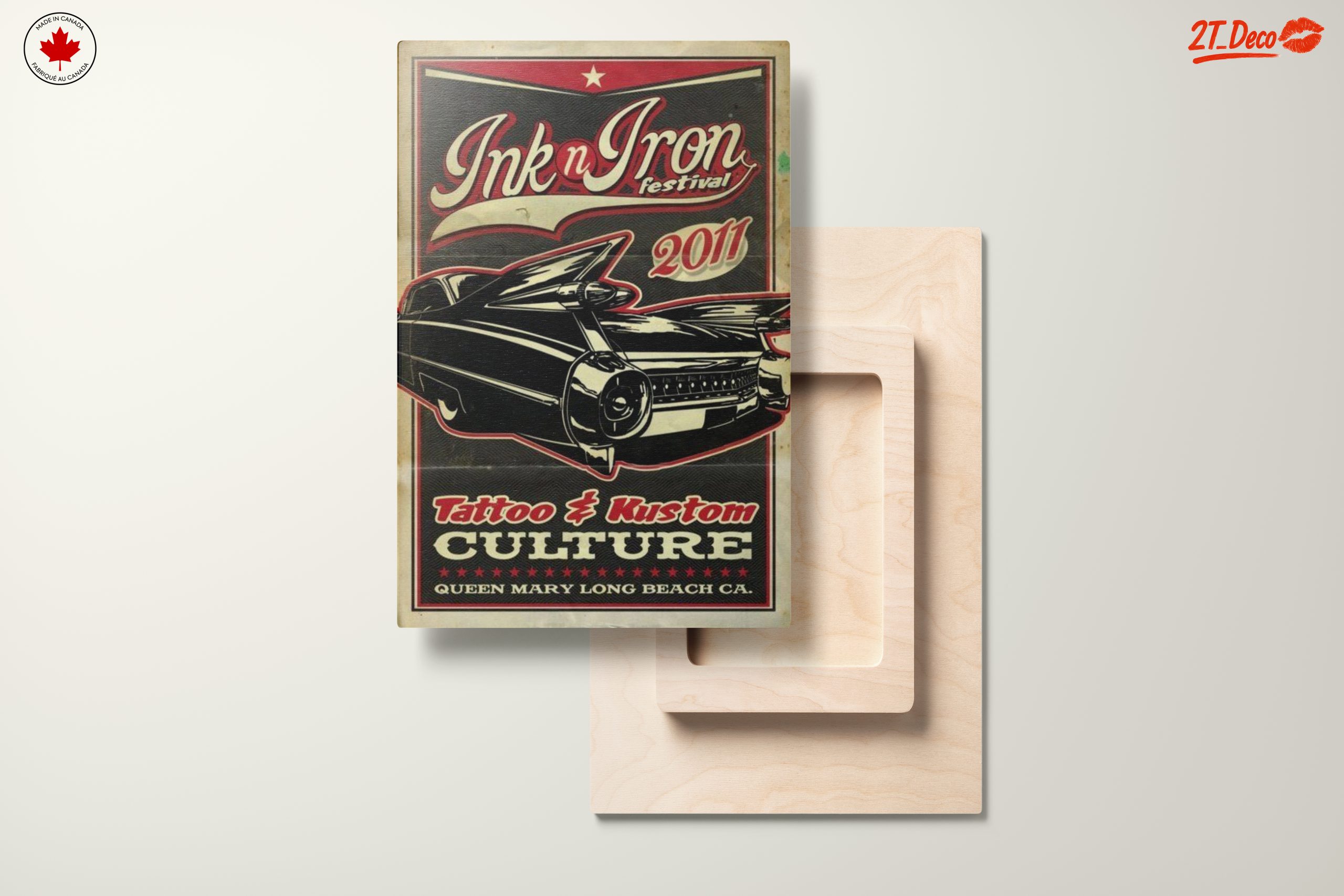 Ink n Iron Festival Classic Car Art - Image 11