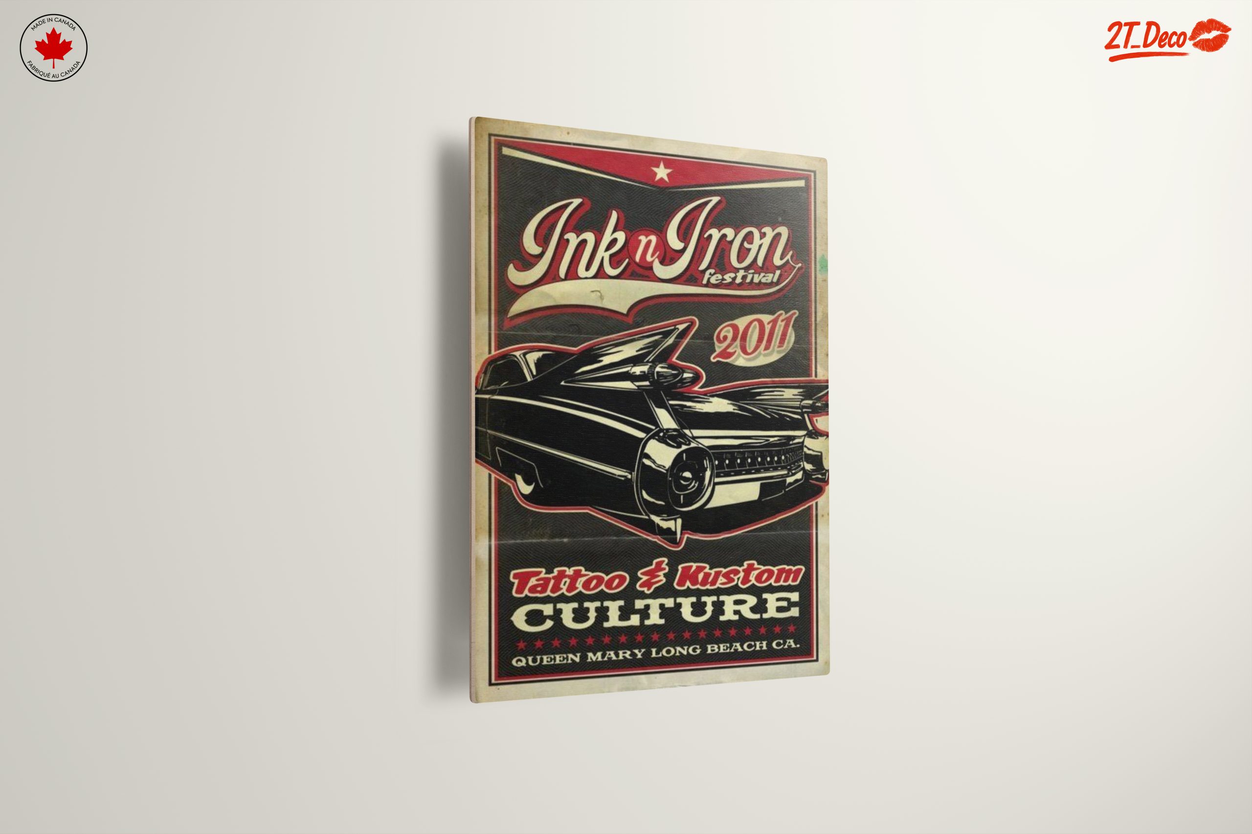 Ink n Iron Festival Classic Car Art - Image 13