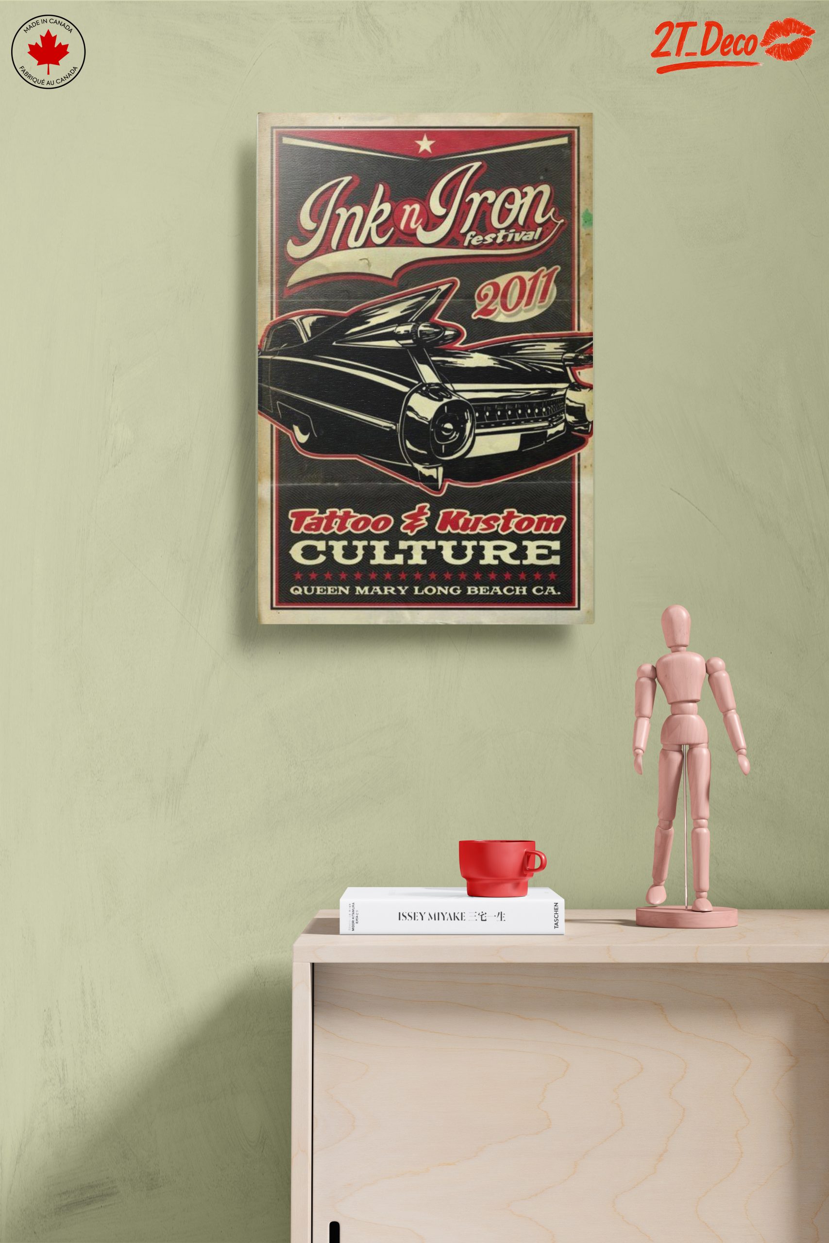 Ink n Iron Festival Classic Car Art - Image 14