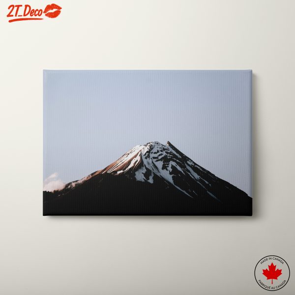 Stunning Volcano Landscape with Snow