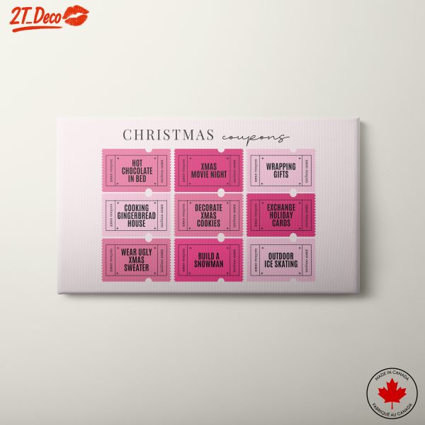 Holiday Coupon Artwork for Seasonal Celebrations