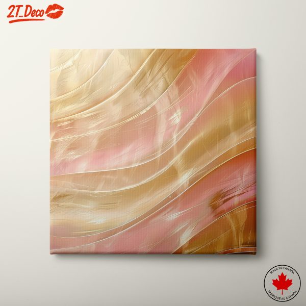 Colorful Abstract Waves for Modern Interiors