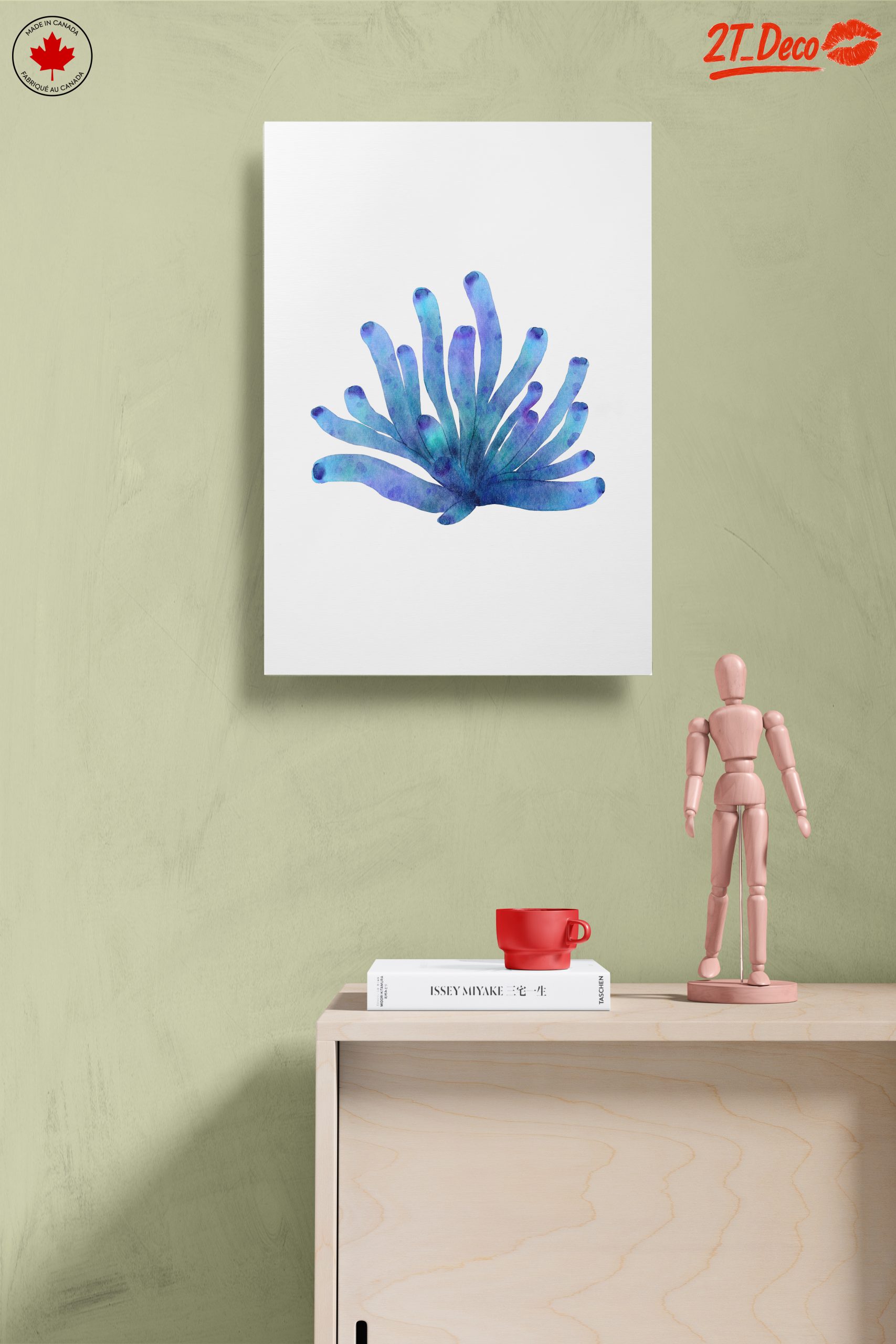 Ocean Inspired Watercolor Art for Modern Decor - Image 14