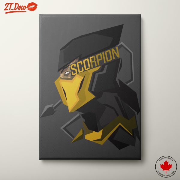 Scorpion Character Art from Mortal Kombat