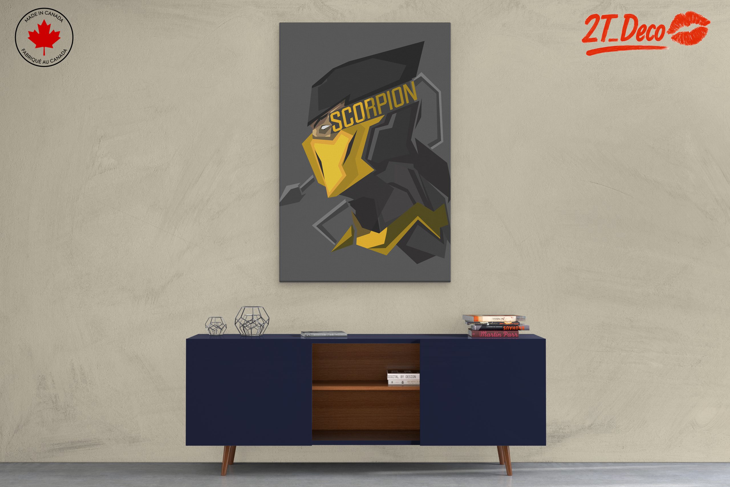 Scorpion Character Art from Mortal Kombat - Image 3