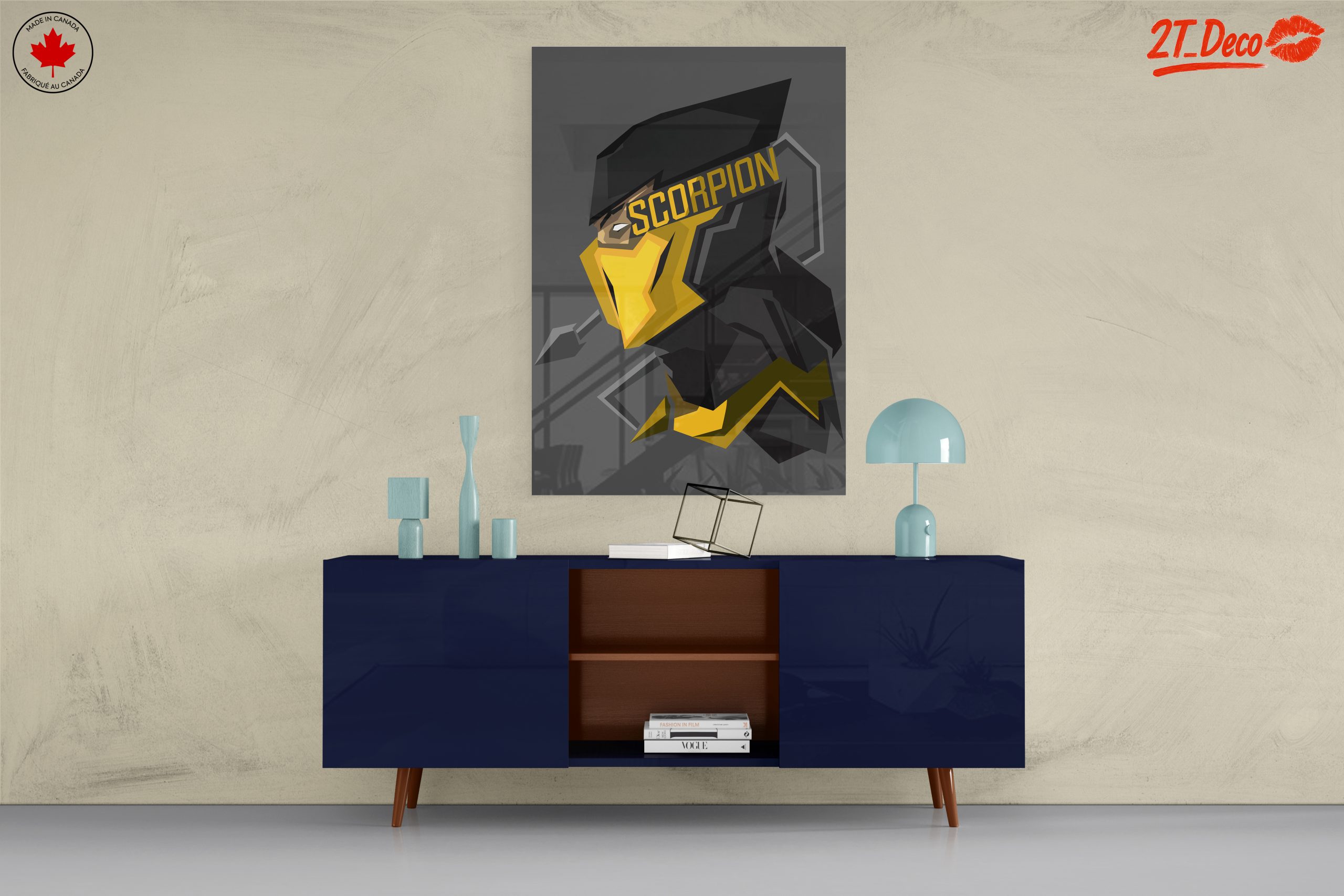 Scorpion Character Art from Mortal Kombat - Image 8
