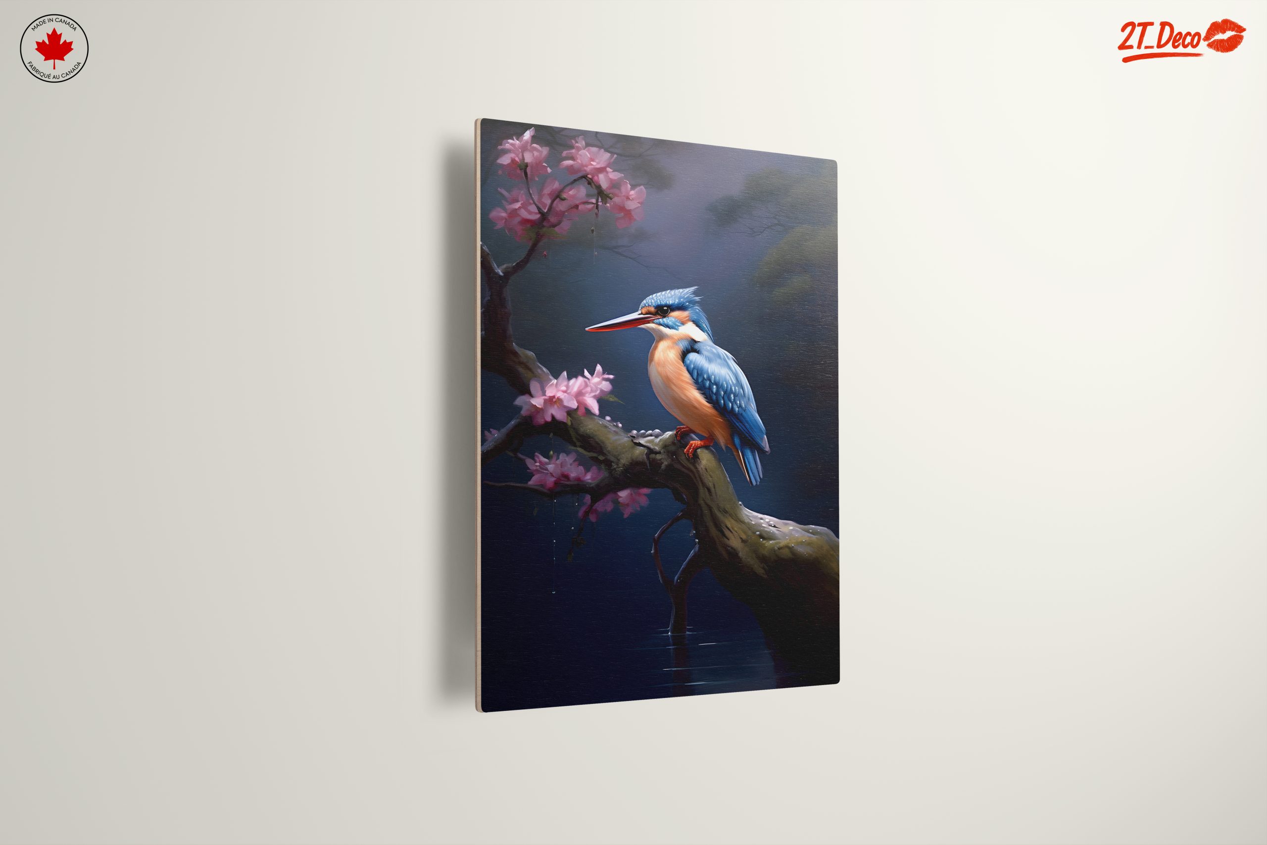 Elegant Kingfisher Perched on a Tree - Image 13
