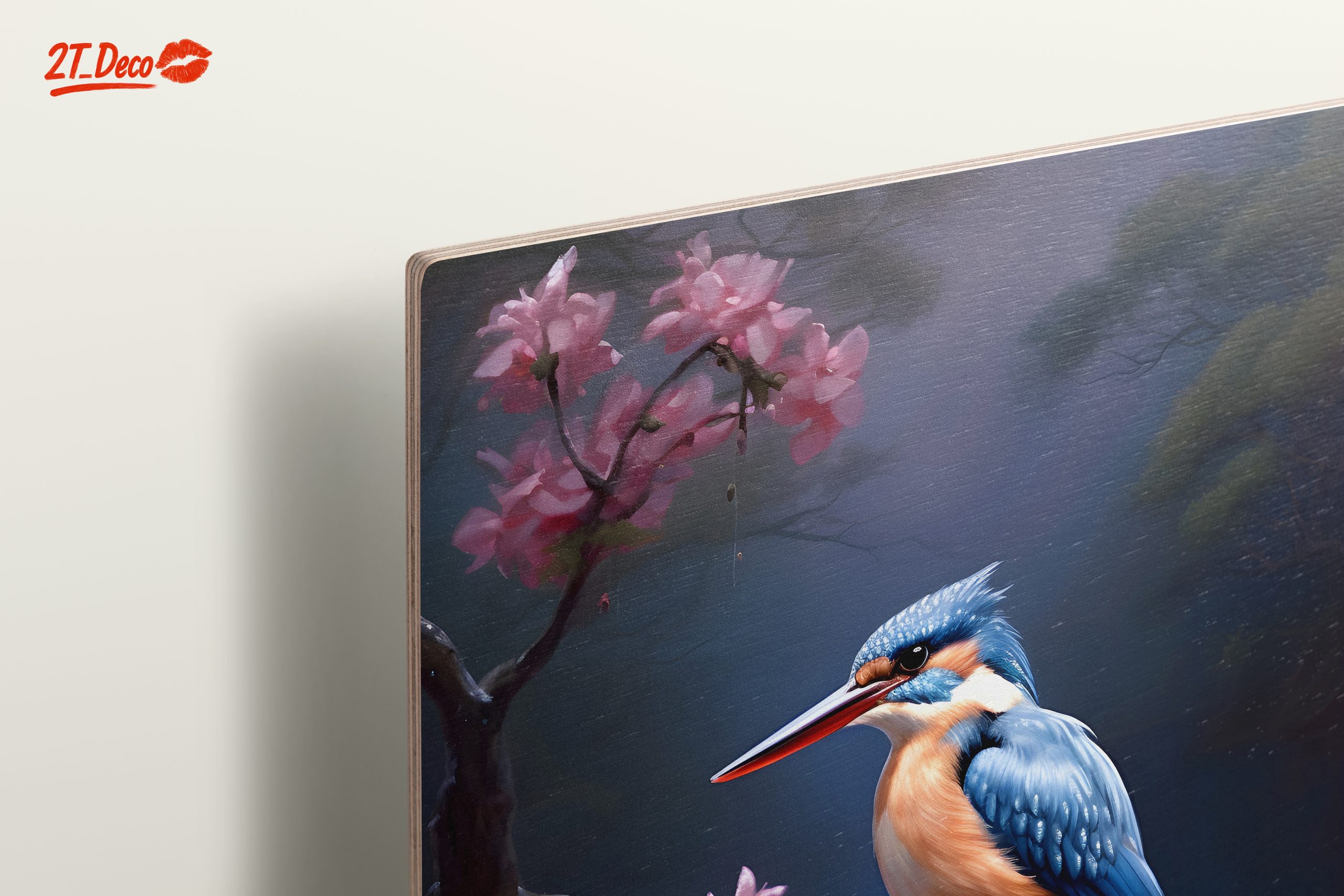 Elegant Kingfisher Perched on a Tree - Image 15