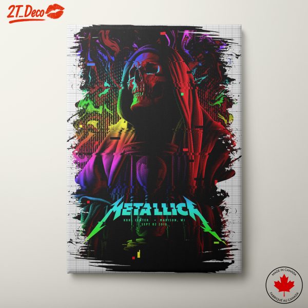 Artistic Metallica Skull Design