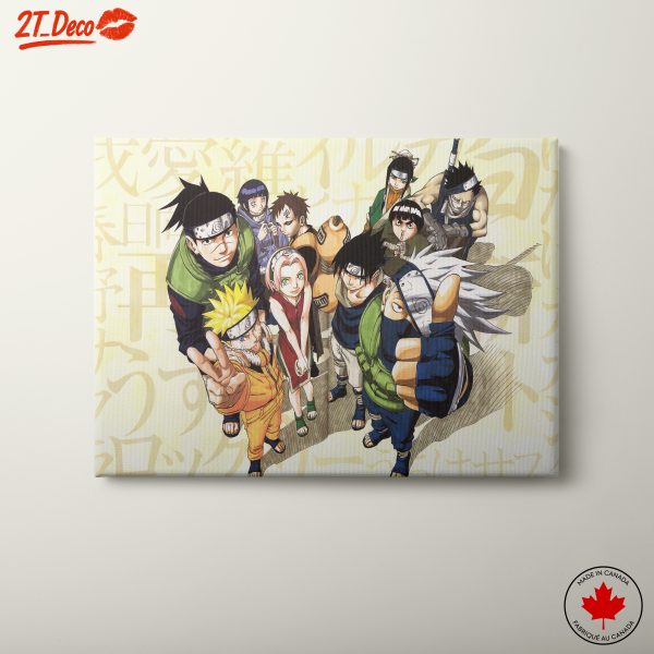 Dynamic Naruto Anime Character Art