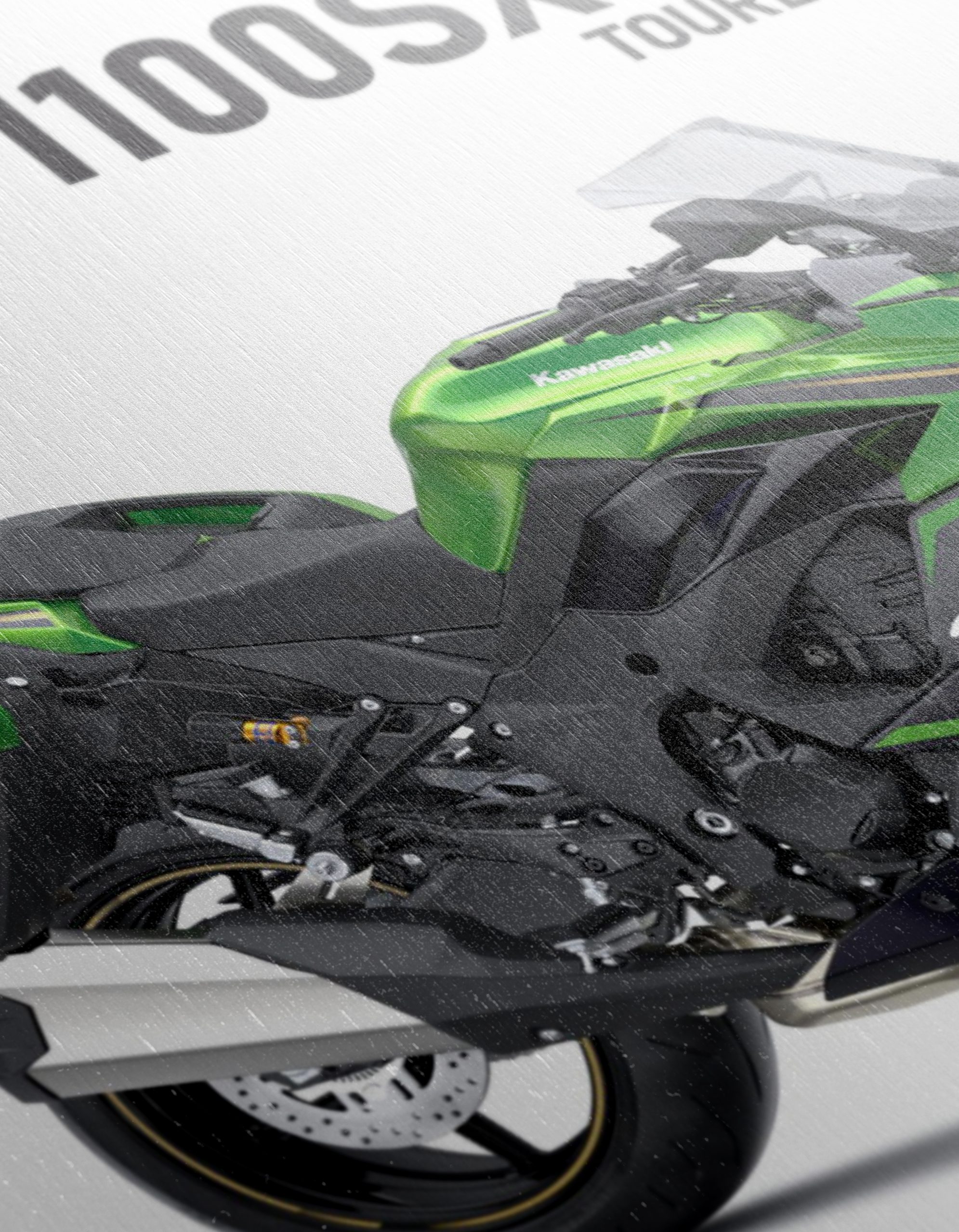 Kawasaki Ninja 1100SX SE Motorcycle Art 3 - Image 12