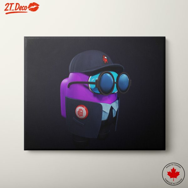 Colorful Gaming Character with Glasses