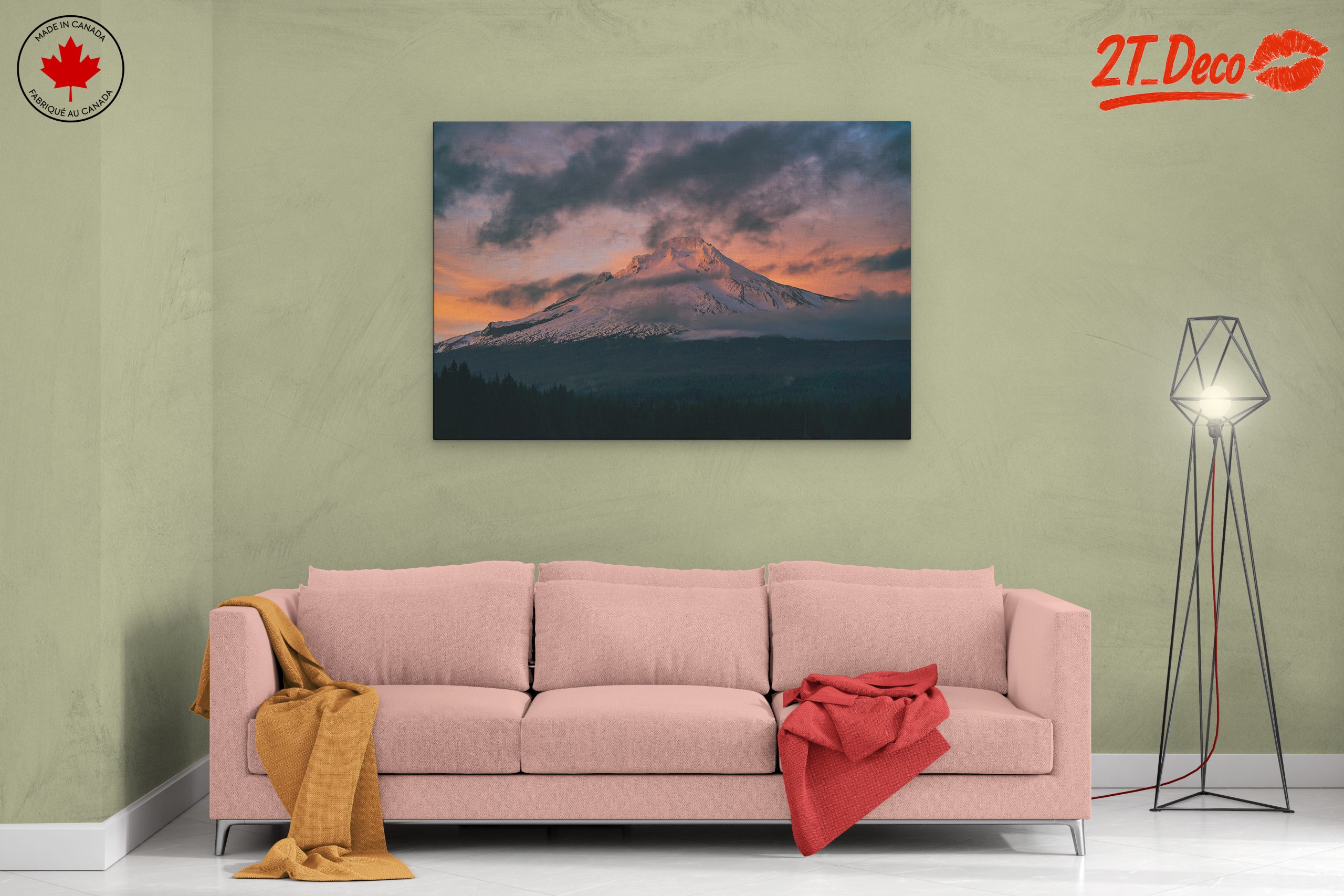 Majestic Mountain Landscape at Dusk 2 - Image 2