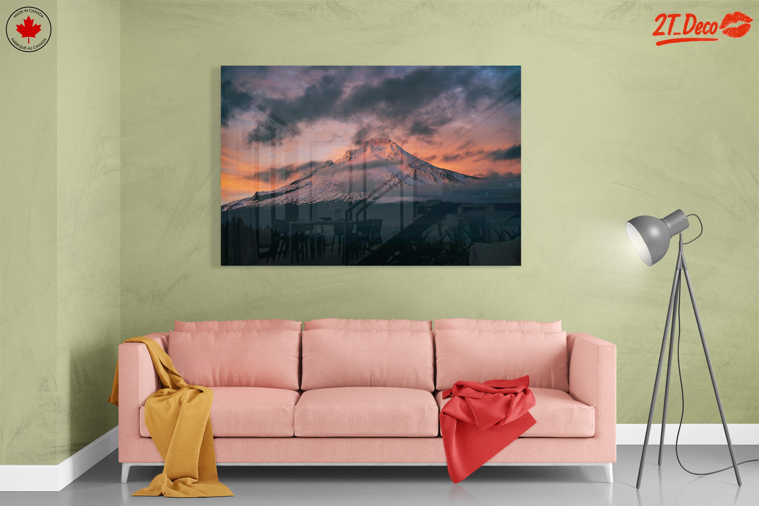 Majestic Mountain Landscape at Dusk 2 - Image 7
