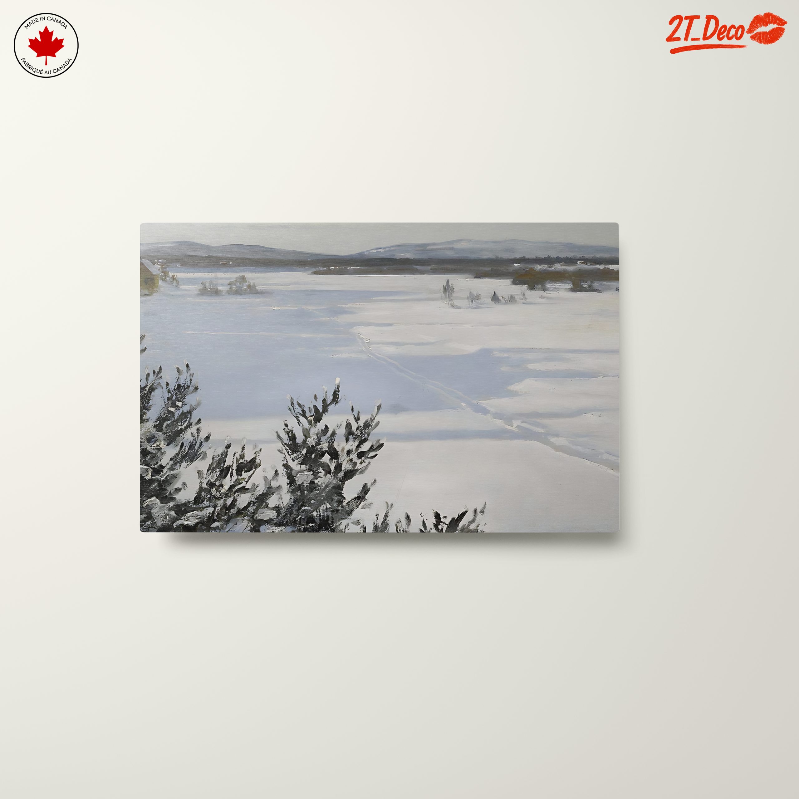 Snowy Winter Landscape with Pine Trees 2 - Image 10