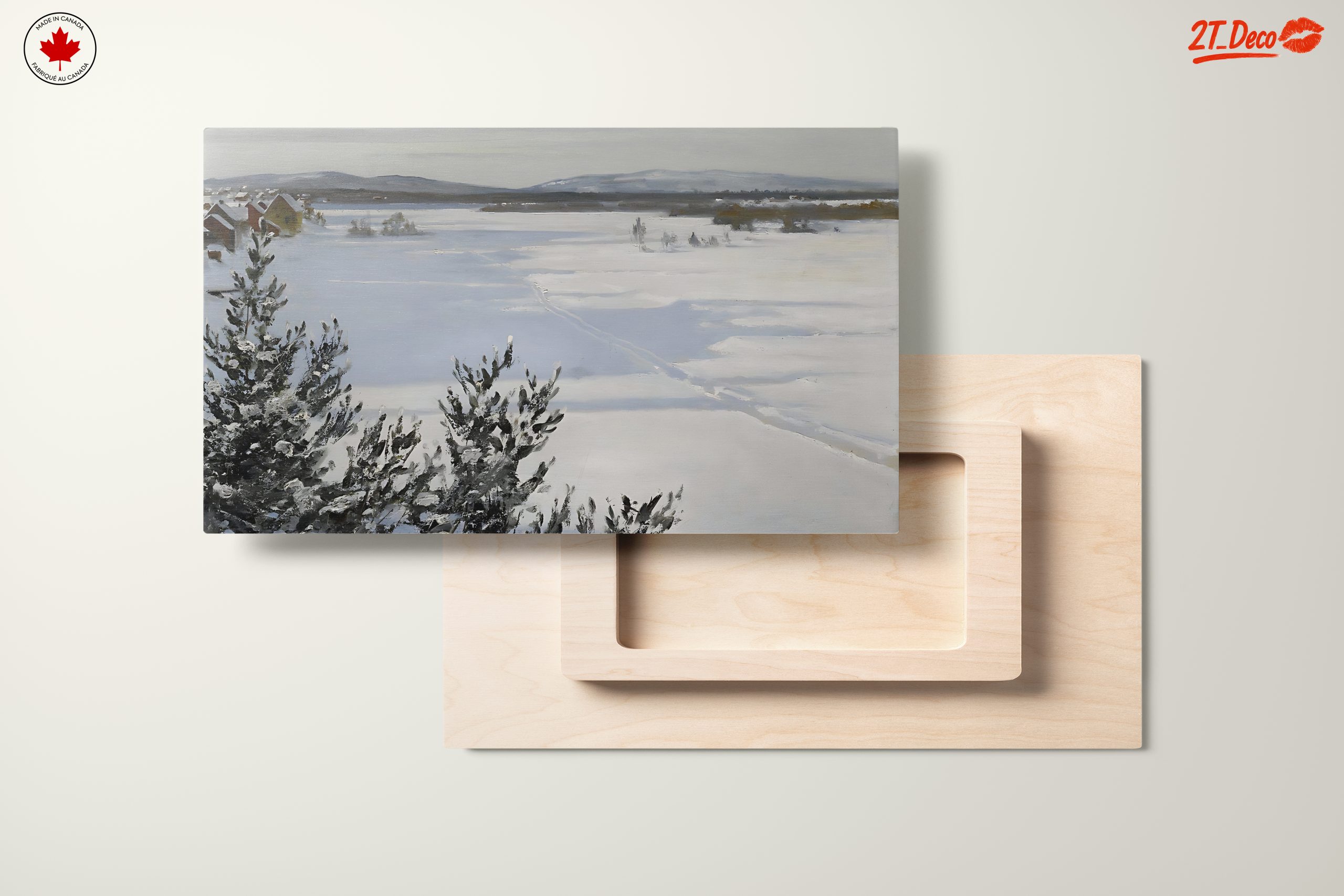 Snowy Winter Landscape with Pine Trees 2 - Image 11