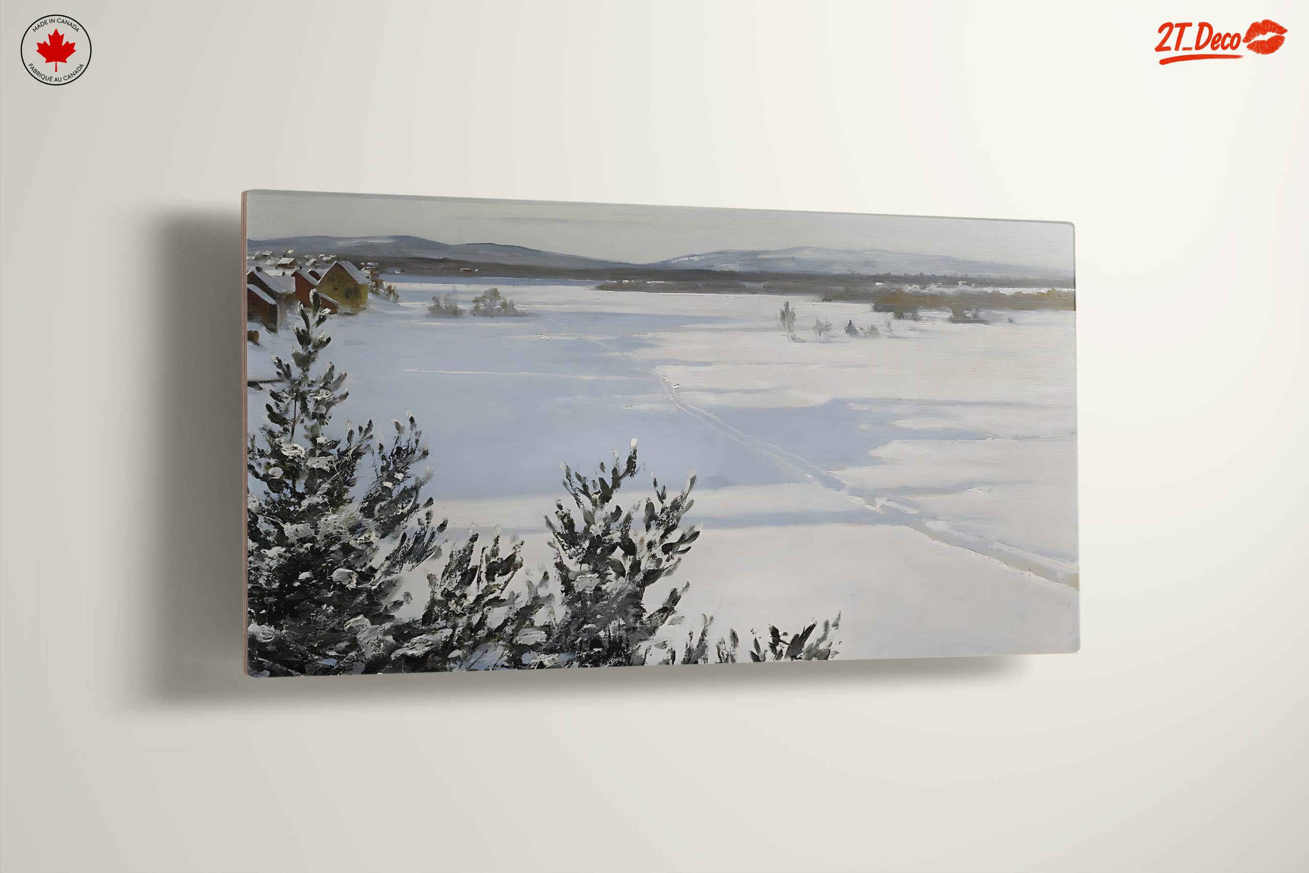 Snowy Winter Landscape with Pine Trees 2 - Image 13