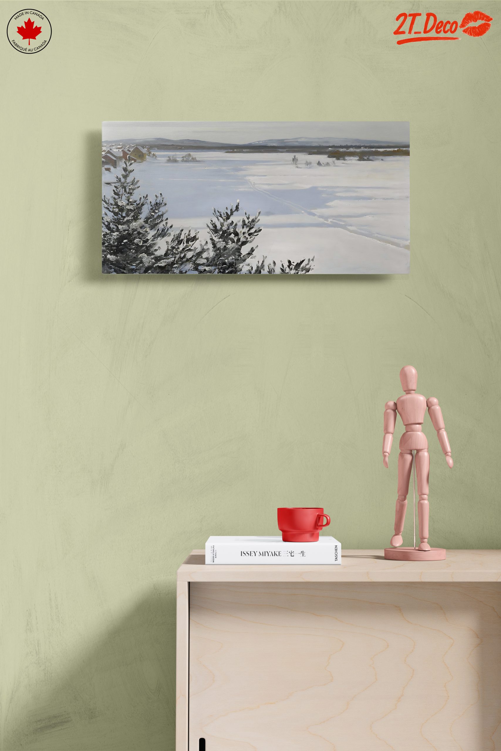 Snowy Winter Landscape with Pine Trees 2 - Image 14