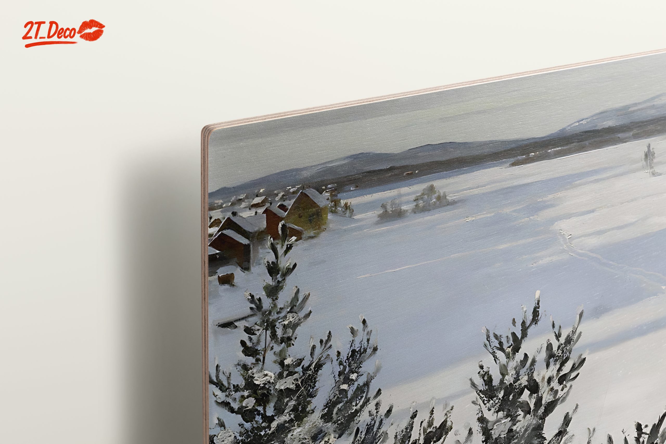 Snowy Winter Landscape with Pine Trees 2 - Image 15