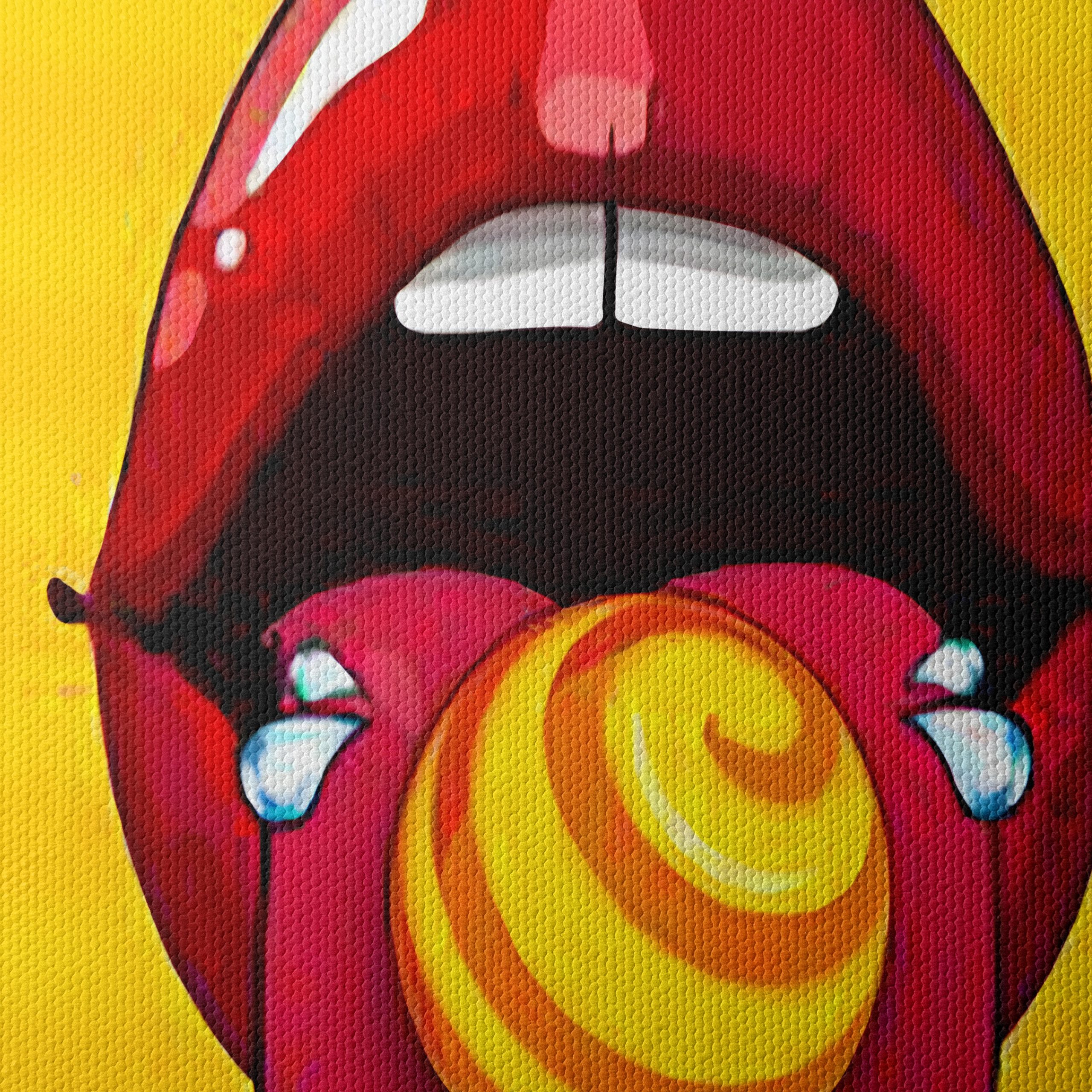 Bold Pop Art Featuring Lips and Candy - Image 4