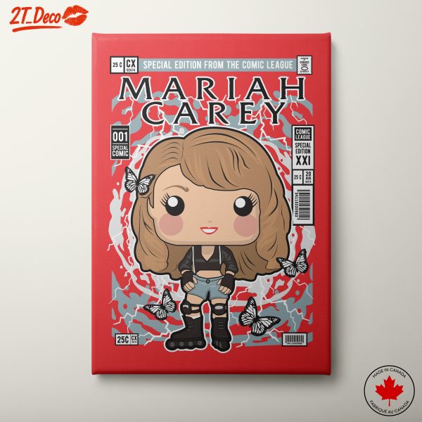 Mariah Carey Funko Pop Inspired Artwork