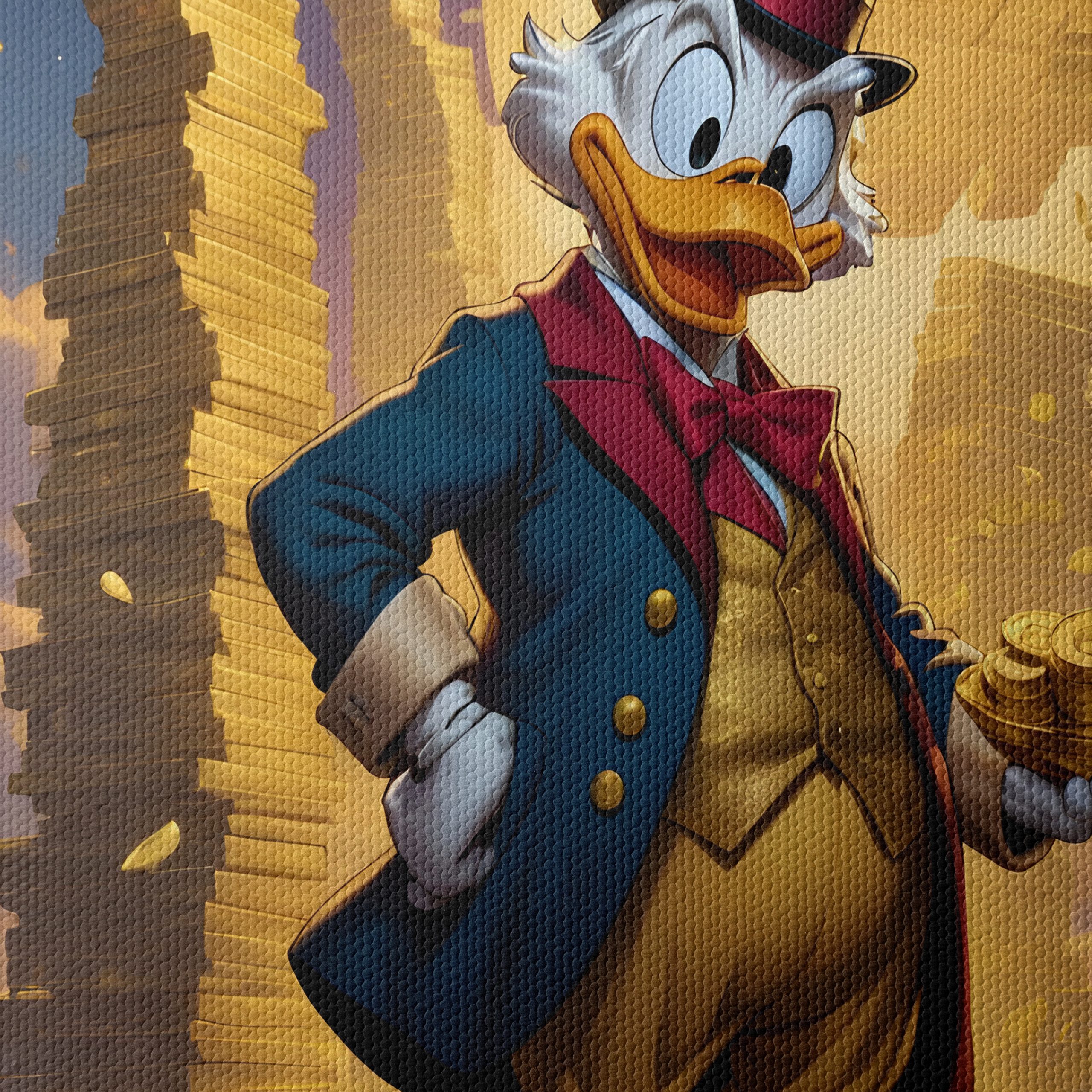Scrooge McDuck Surrounded by Gold - Image 4