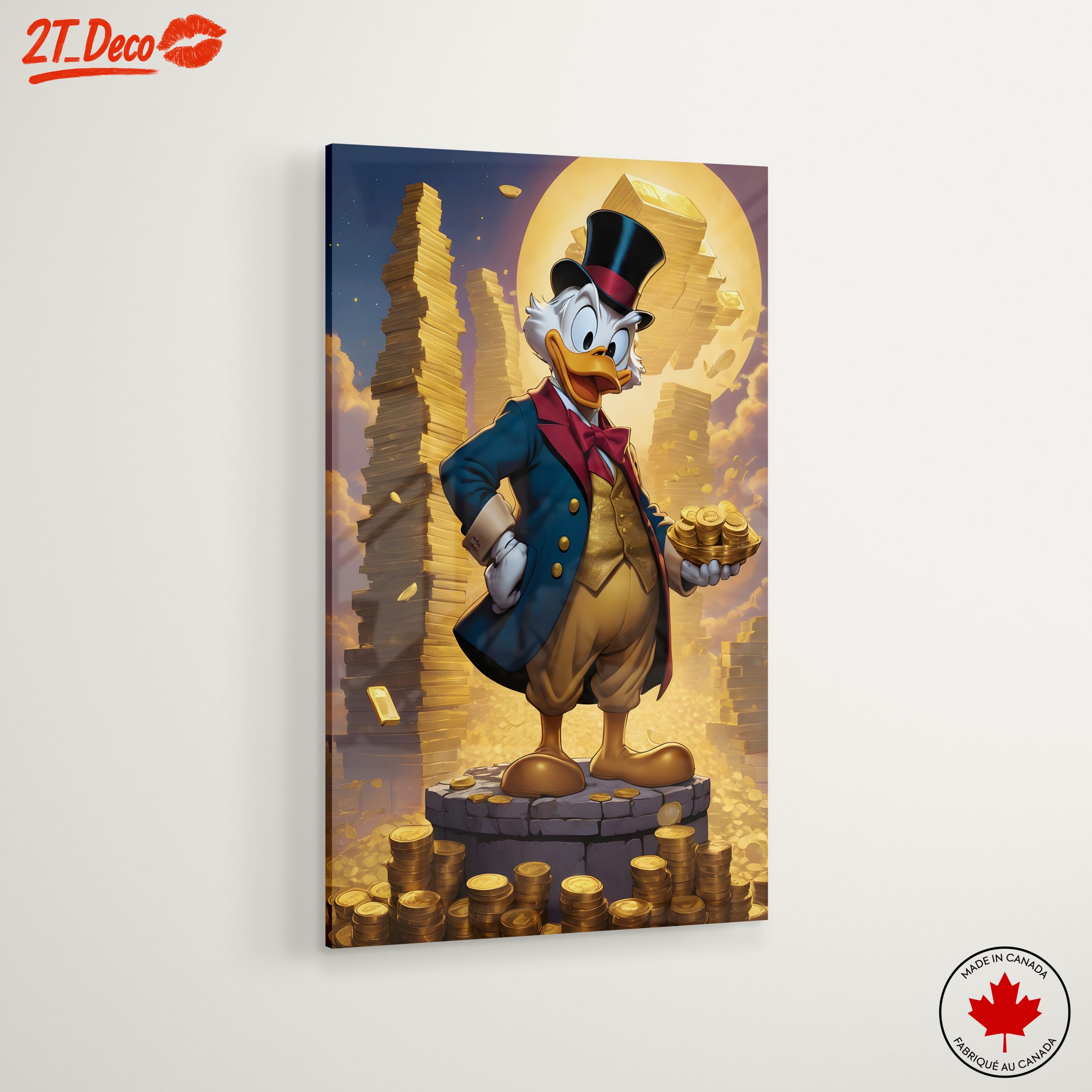 Scrooge McDuck Surrounded by Gold - Image 6