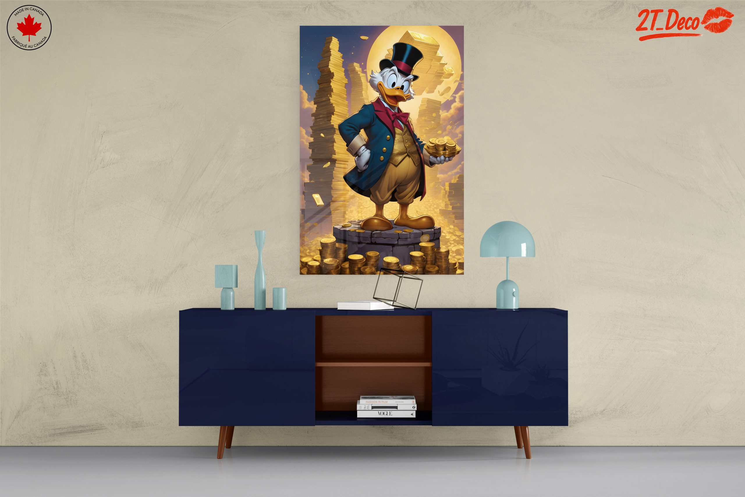 Scrooge McDuck Surrounded by Gold - Image 8