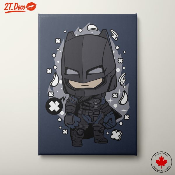 Stylized Cartoon Batman Art