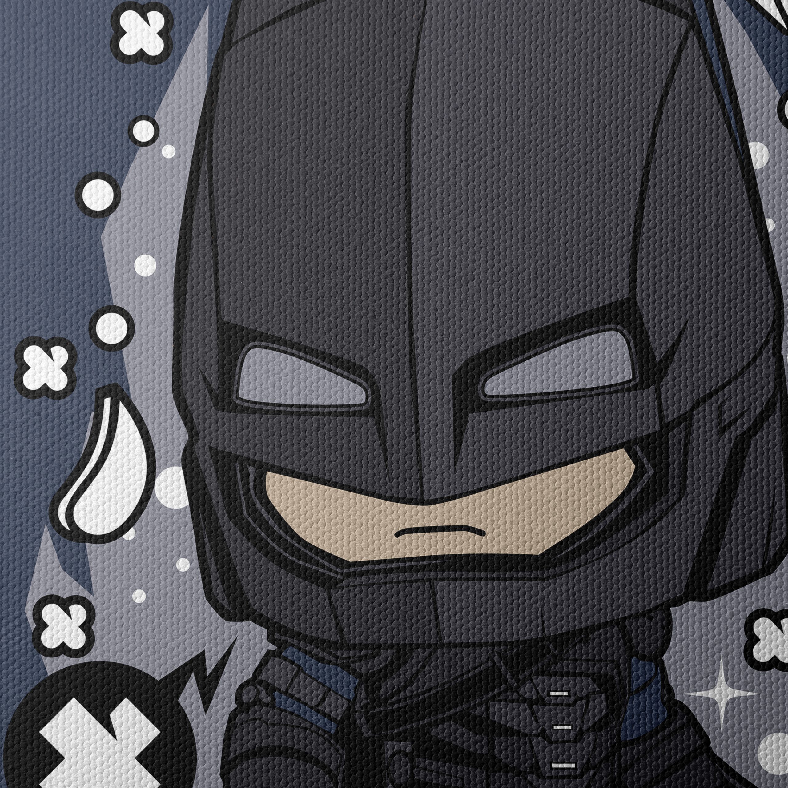 Stylized Cartoon Batman Art - Image 4