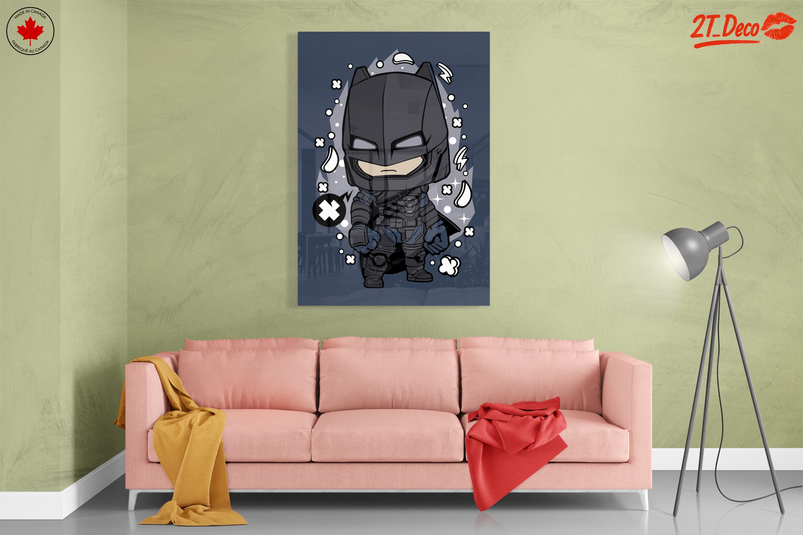 Stylized Cartoon Batman Art - Image 7
