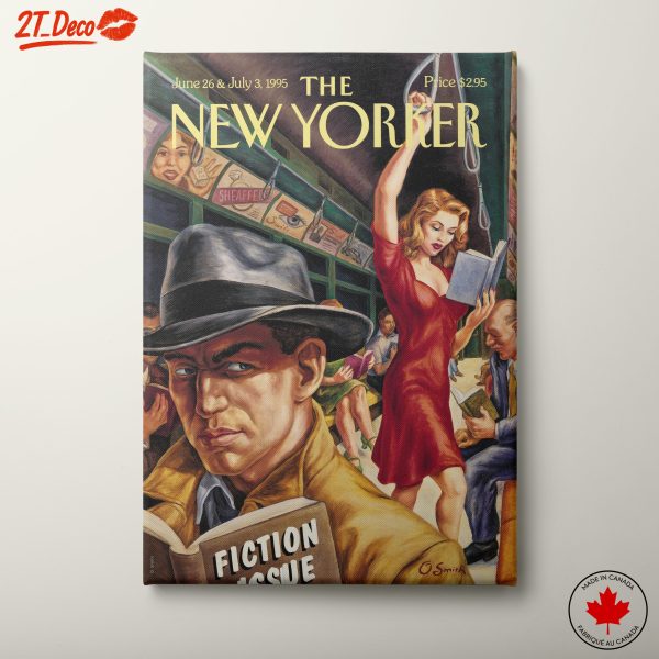 The New Yorker Cover Featuring Fiction Issue