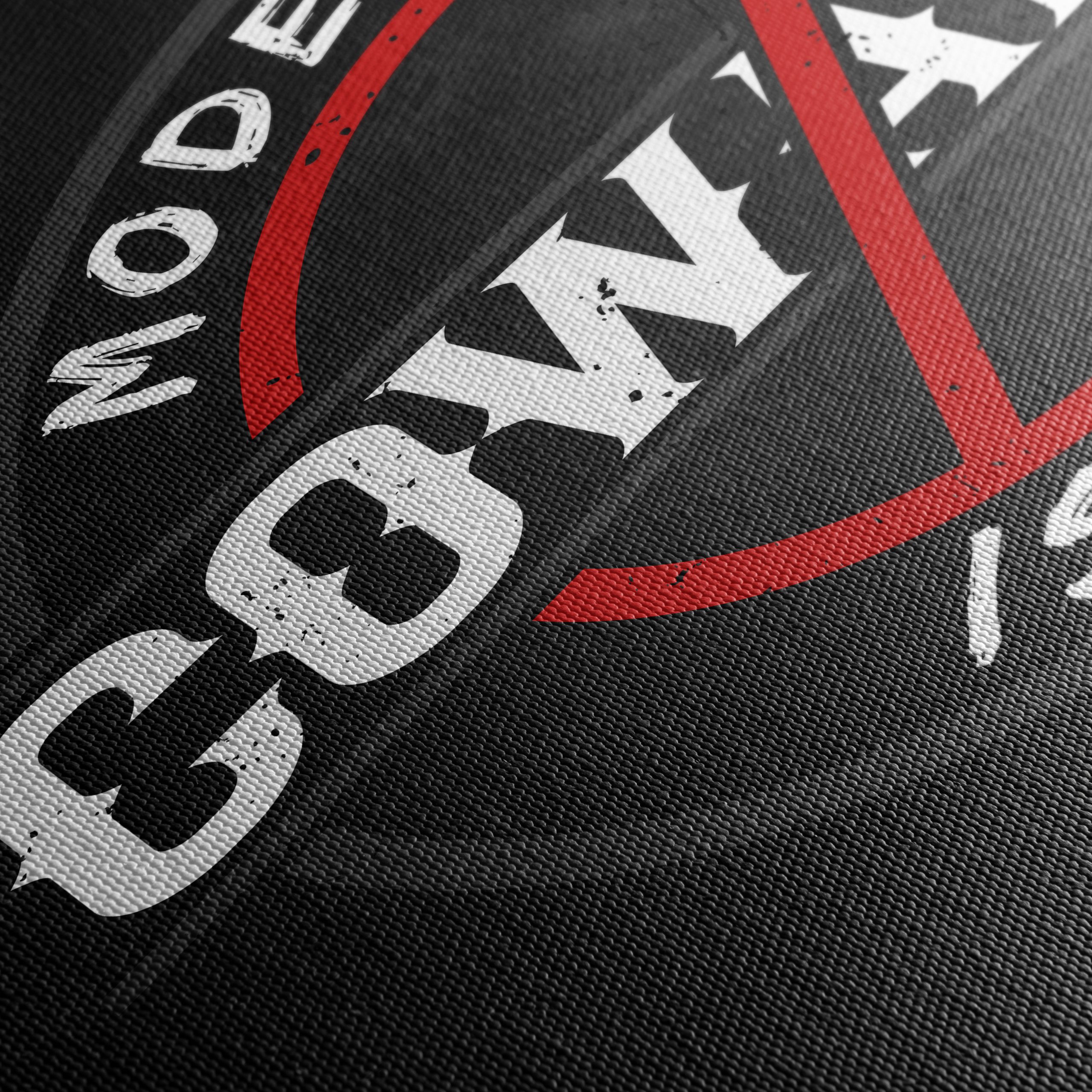 No Moderation Cowards Typography Art - Image 5
