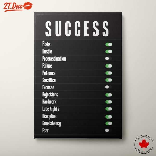 Inspirational Success Motivational Artwork