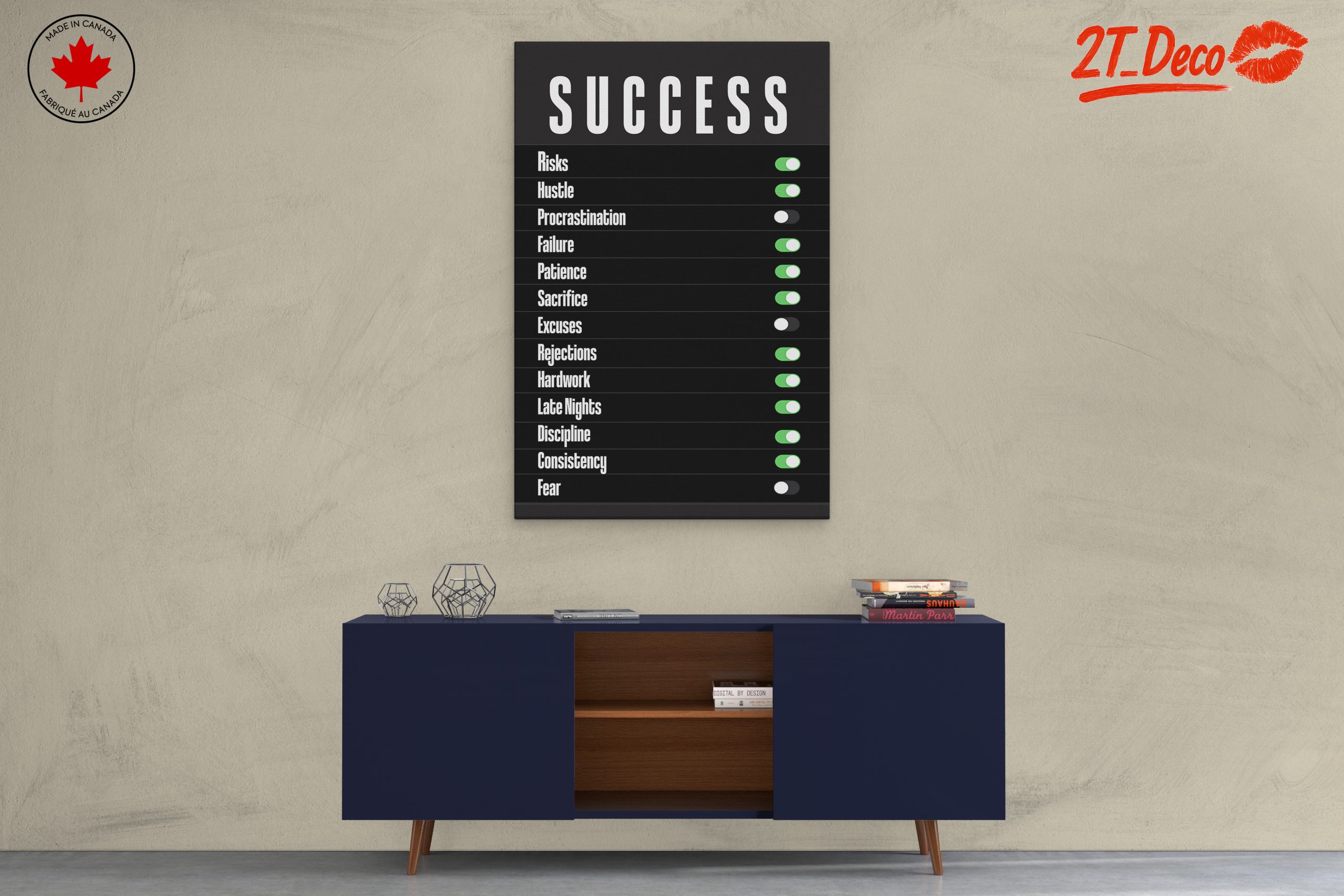 Inspirational Success Motivational Artwork - Image 3
