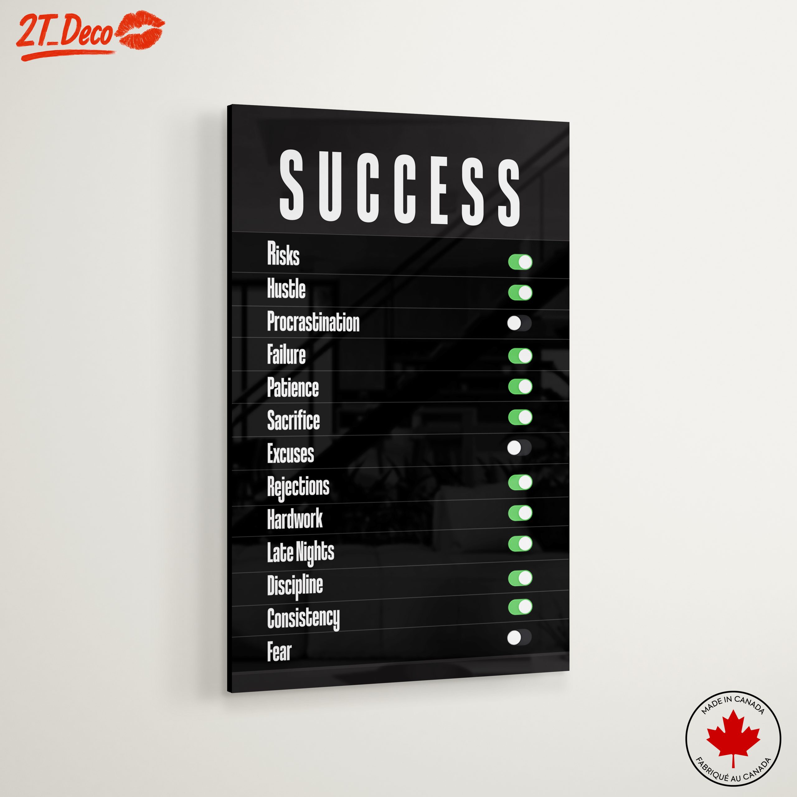 Inspirational Success Motivational Artwork - Image 6