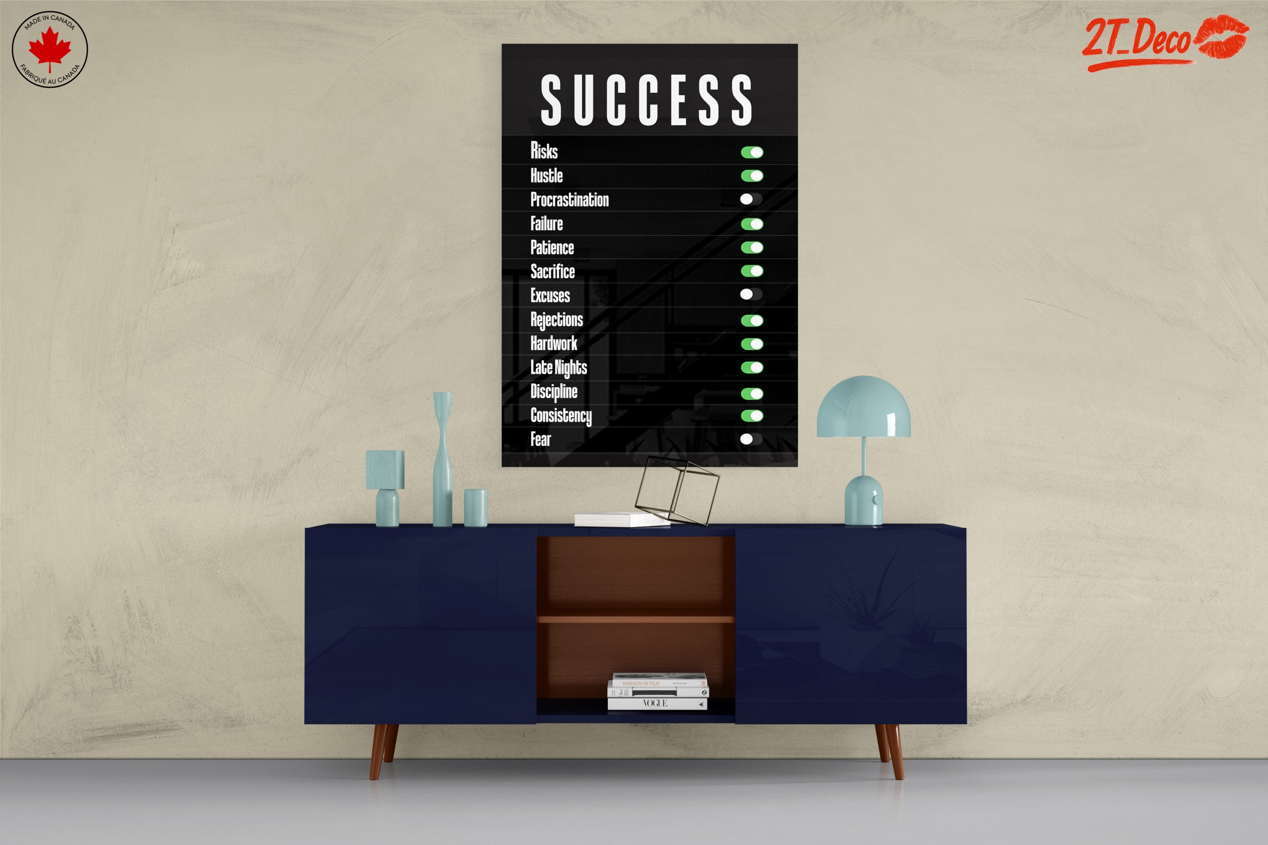 Inspirational Success Motivational Artwork - Image 8